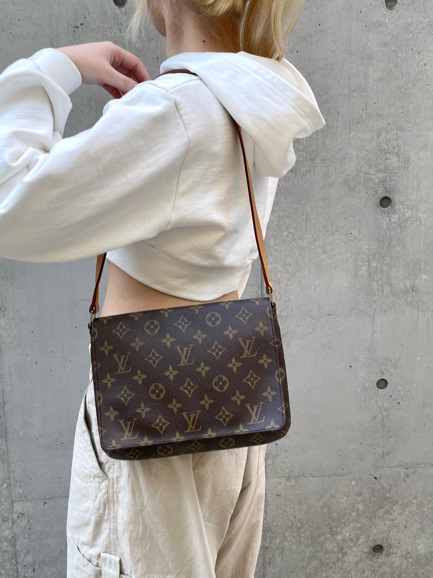 LOUIS VUITTON ﾓﾉｸﾞﾗﾑ ﾐｭｾﾞｯﾄﾀﾝｺﾞ M51257