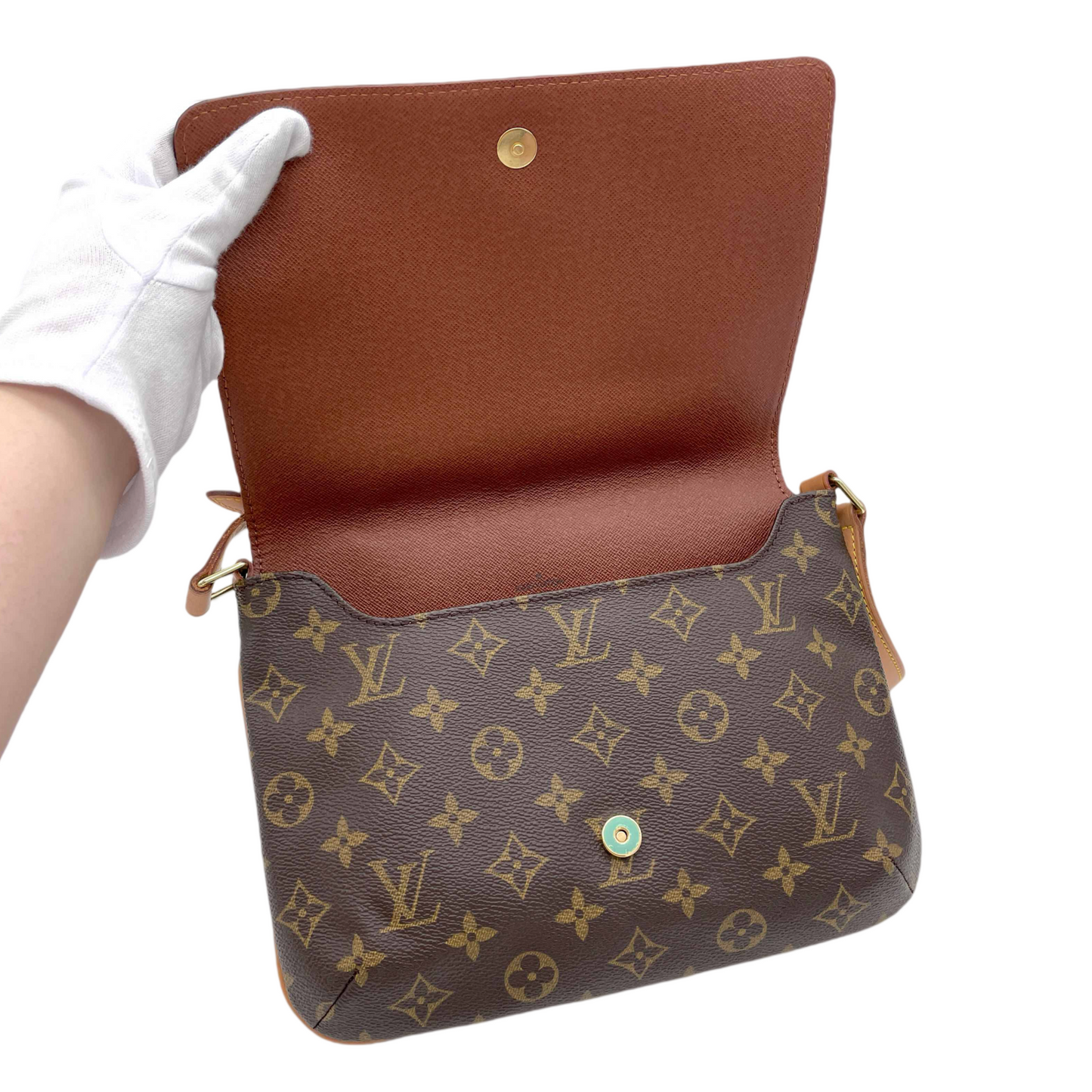 AUTH 二手路易威登 Monogram Musette Tango M51257