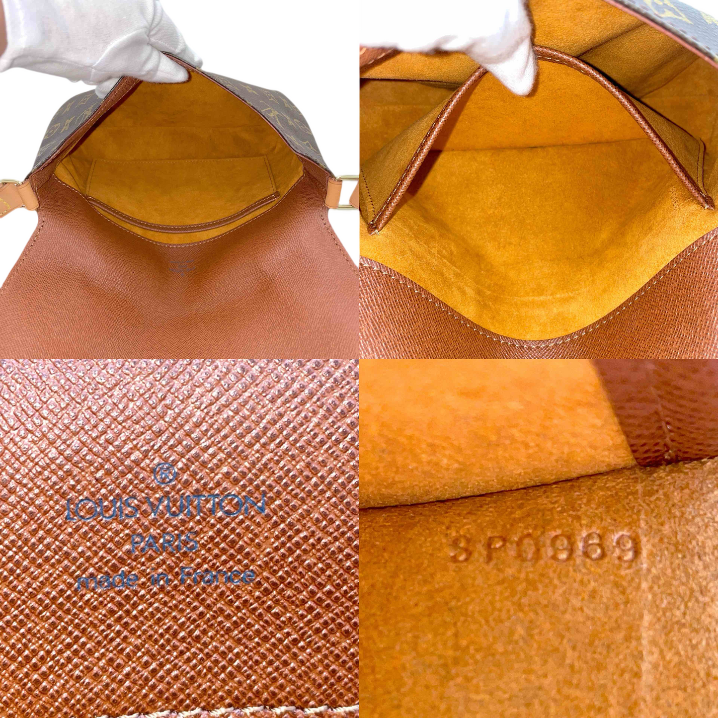 AUTH Pre-owned LOUIS VUITTON Monogram Musette Tango M51257