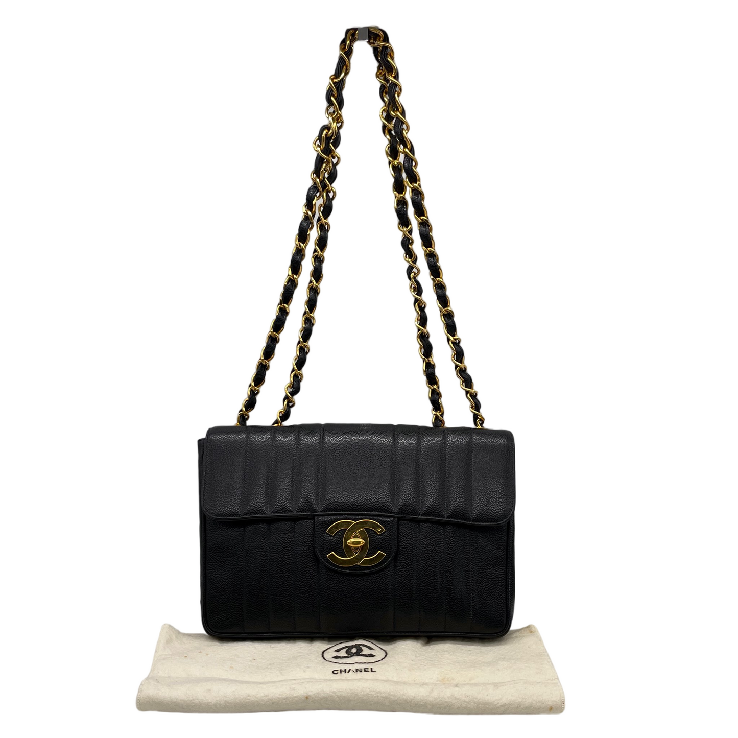 CHANEL Matomo Azel Dekacoco Mark Chain Shoulder Bag