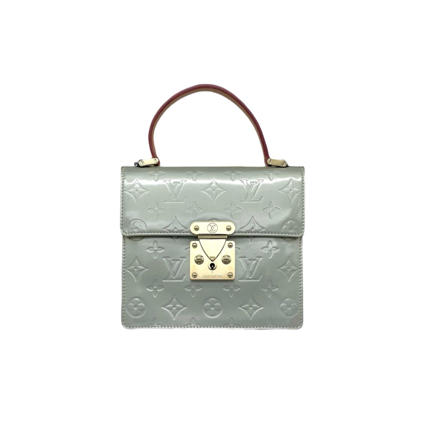 LOUIS VUITTON Monogram Vernis Spring Handbag