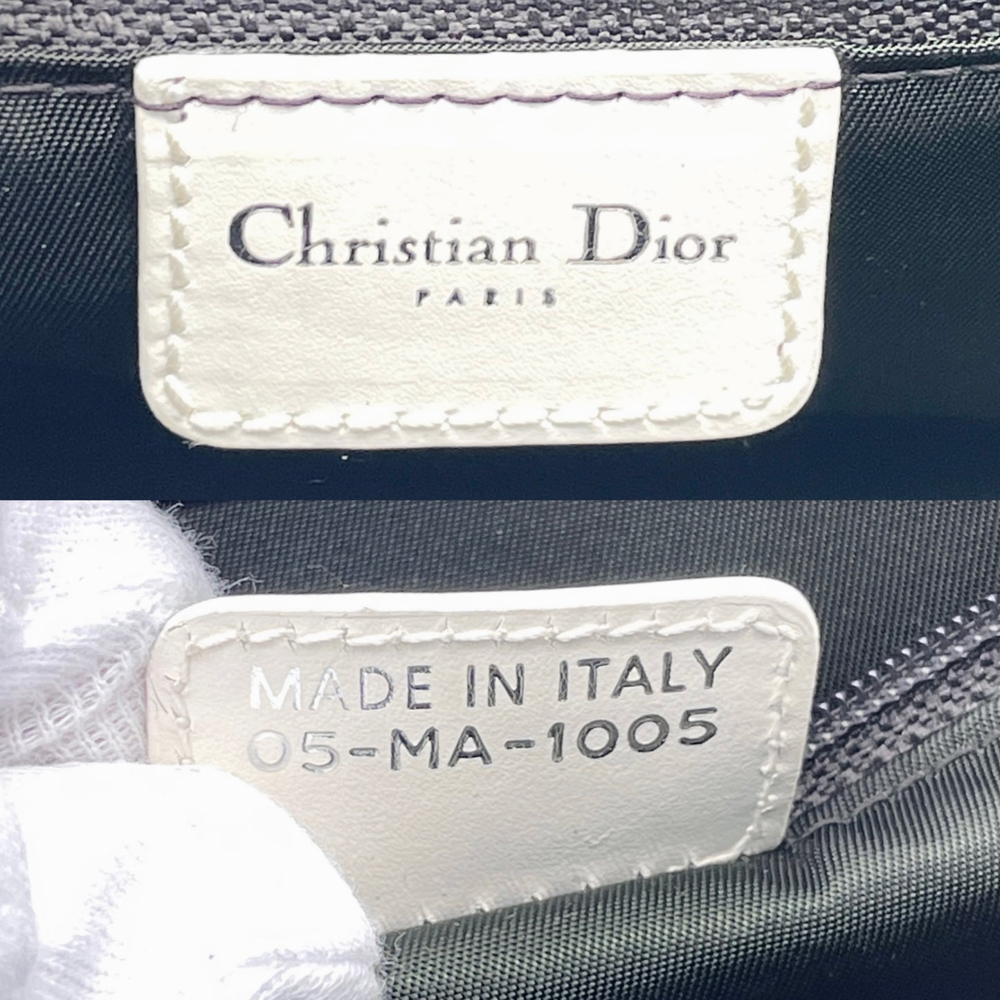 RARE☆☆☆CHRISTIAN DIOR Trotter CD Detective Satchel Handbag/2005SS