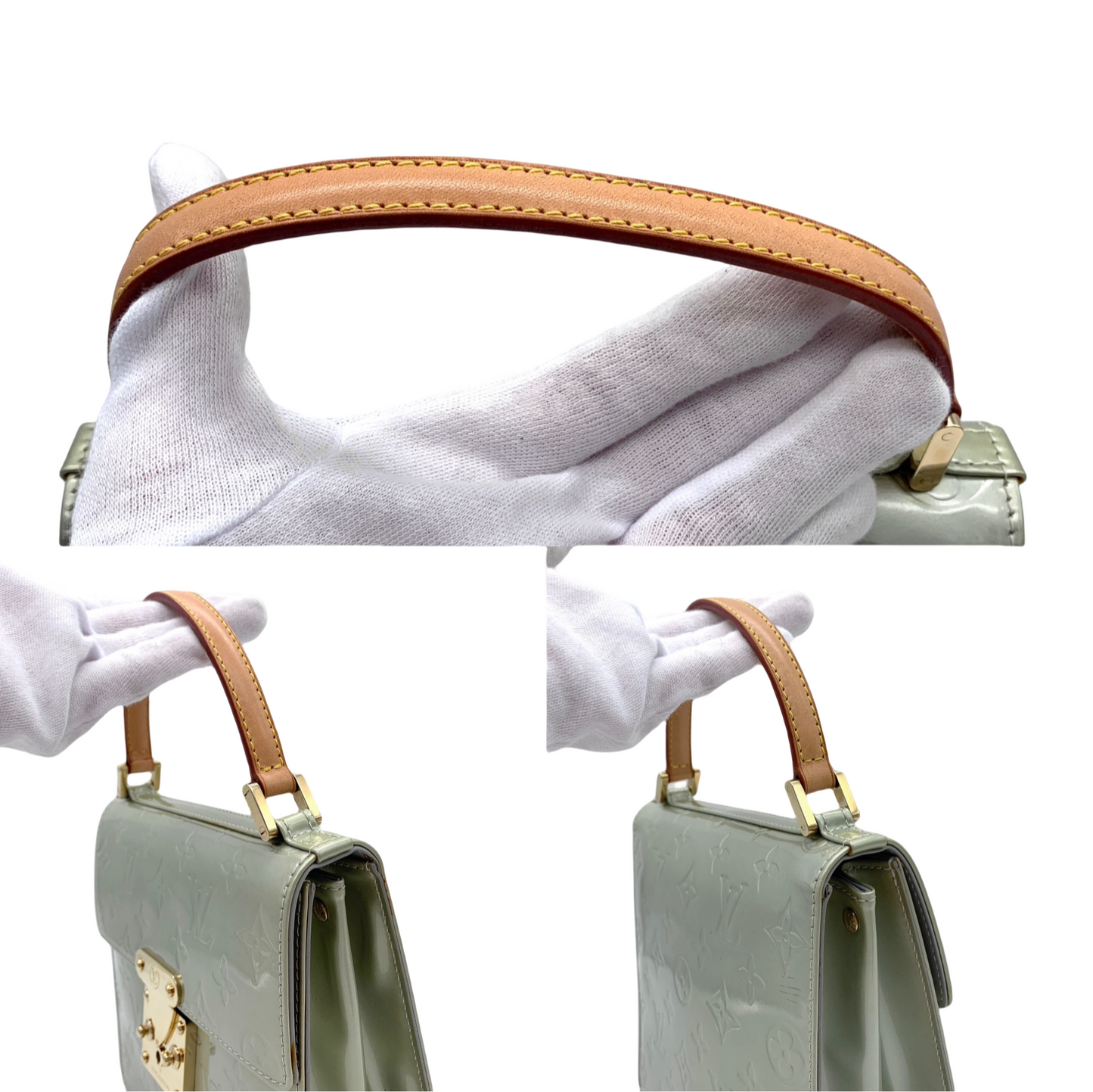 LOUIS VUITTON Monogram Vernis Spring Handbag