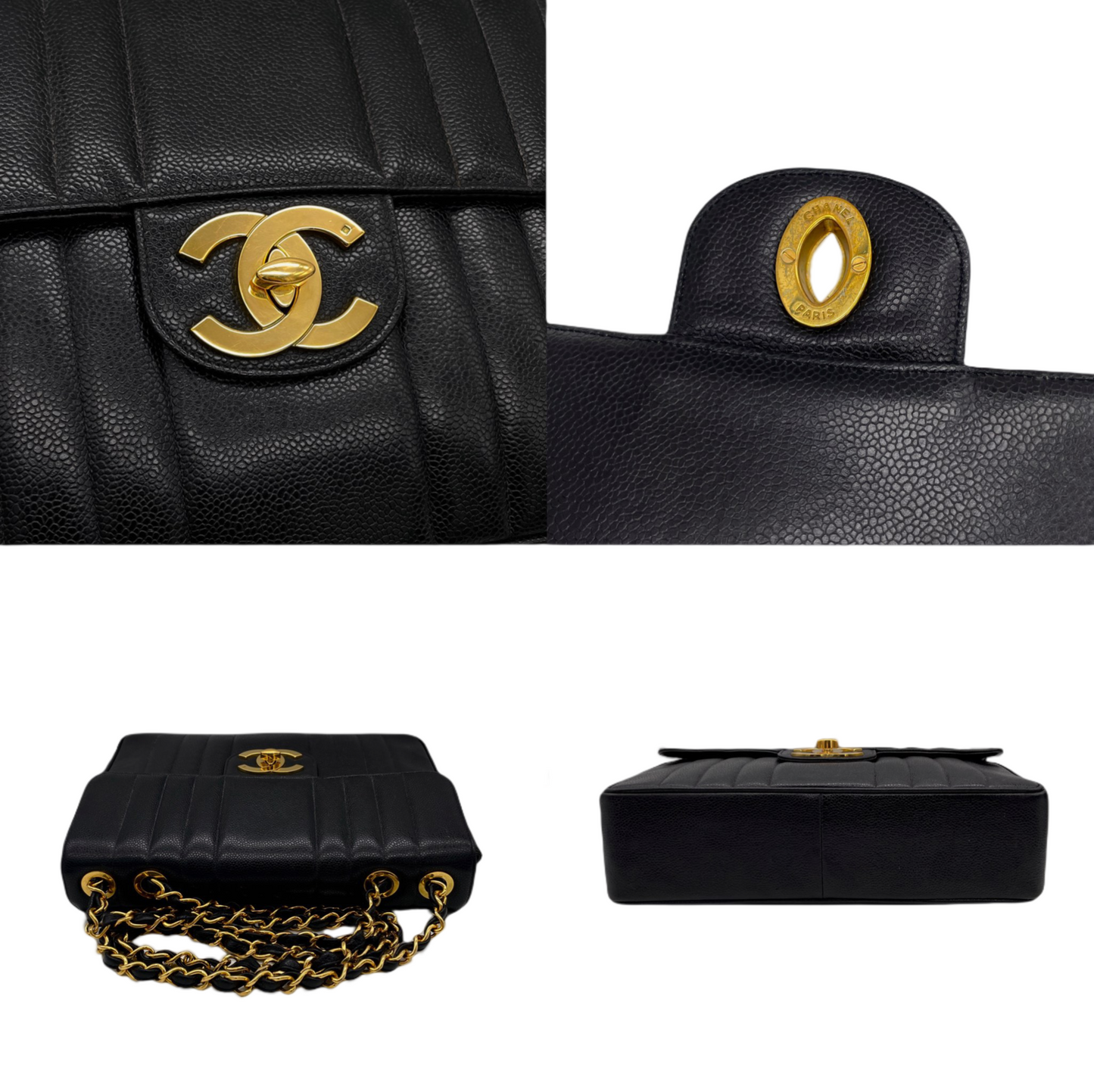 CHANEL Matomo Azel Dekacoco Mark Chain Shoulder Bag