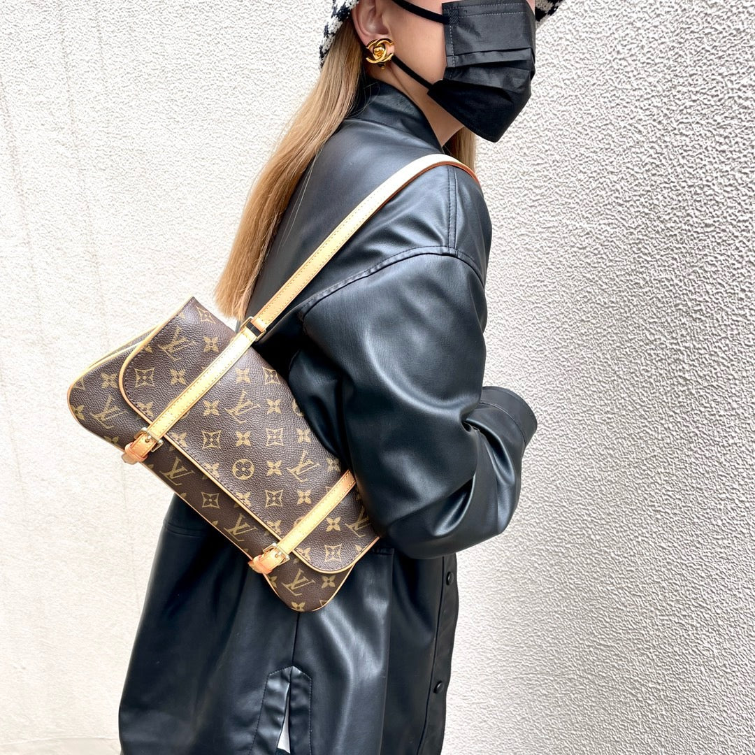 LOUIS VUITTON ﾓﾉｸﾞﾗﾑ ﾏﾚﾙ M51157