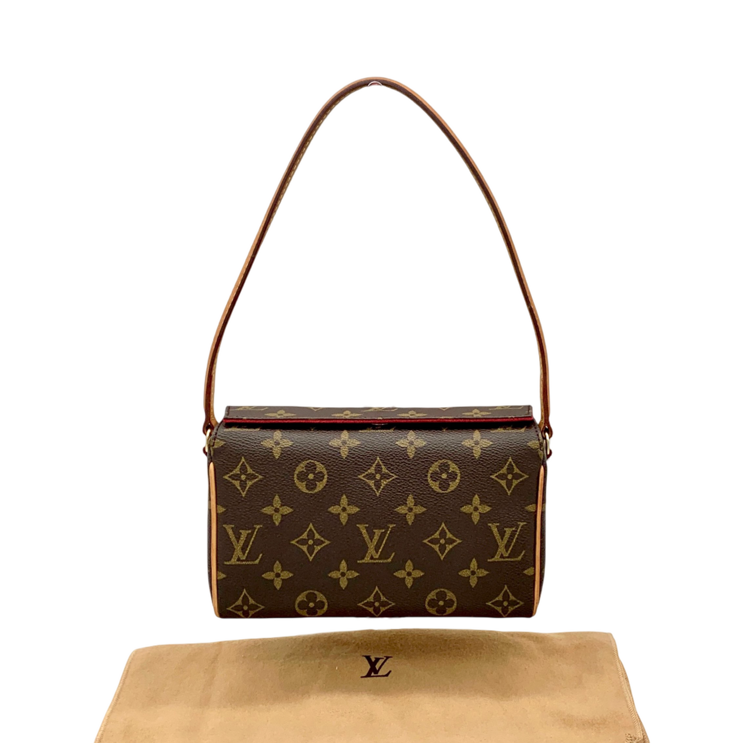 LOUIS VUITTON ﾓﾉｸﾞﾗﾑ ﾚｼﾀﾙ M51900 ｼｮﾙﾀﾞｰﾊﾞｯｸﾞ ﾌﾞﾗｳﾝ