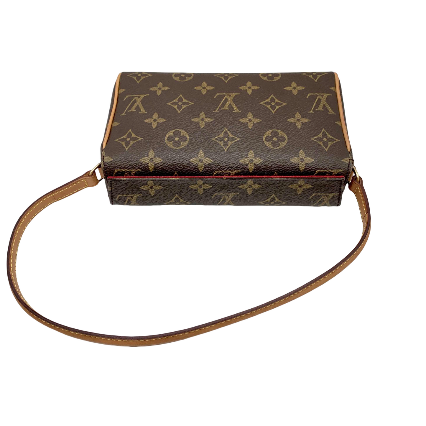 LOUIS VUITTON Monogram Recital M51900 Shoulder Bag Brown