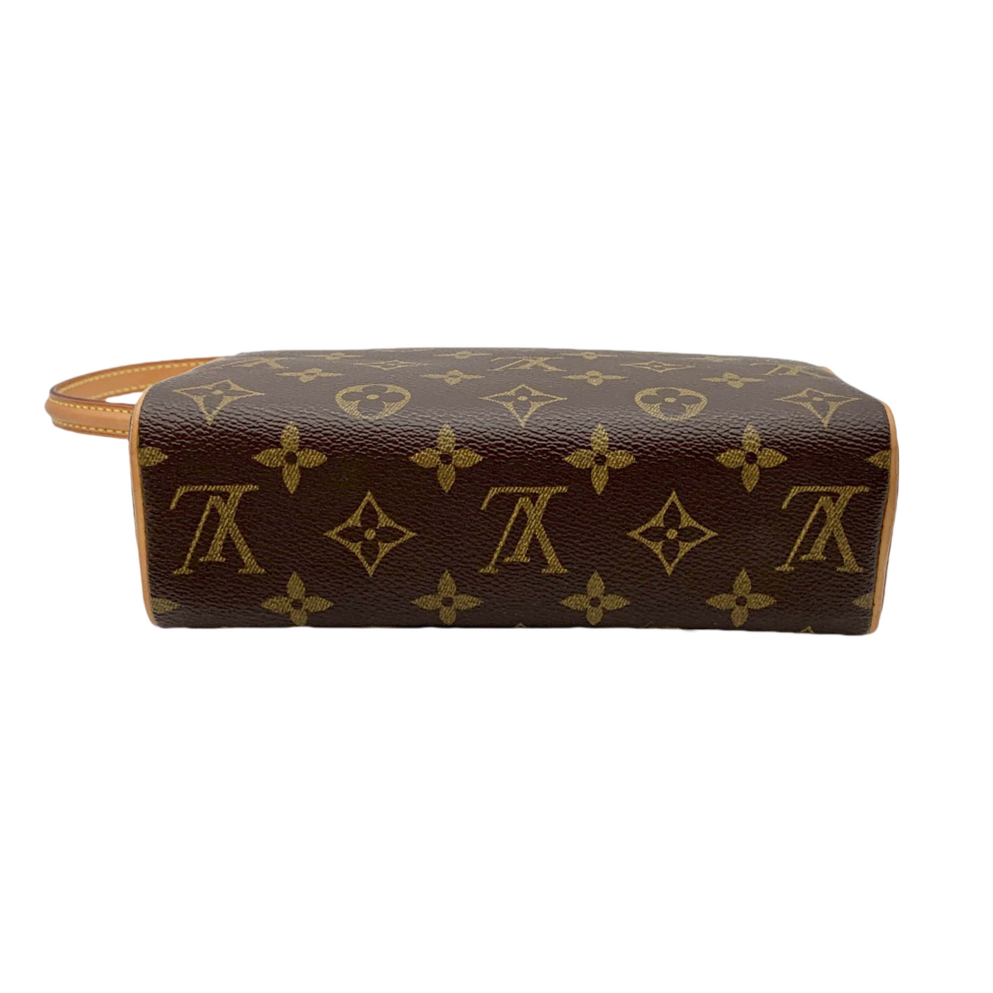 LOUIS VUITTON Monogram Recital M51900 Shoulder Bag Brown