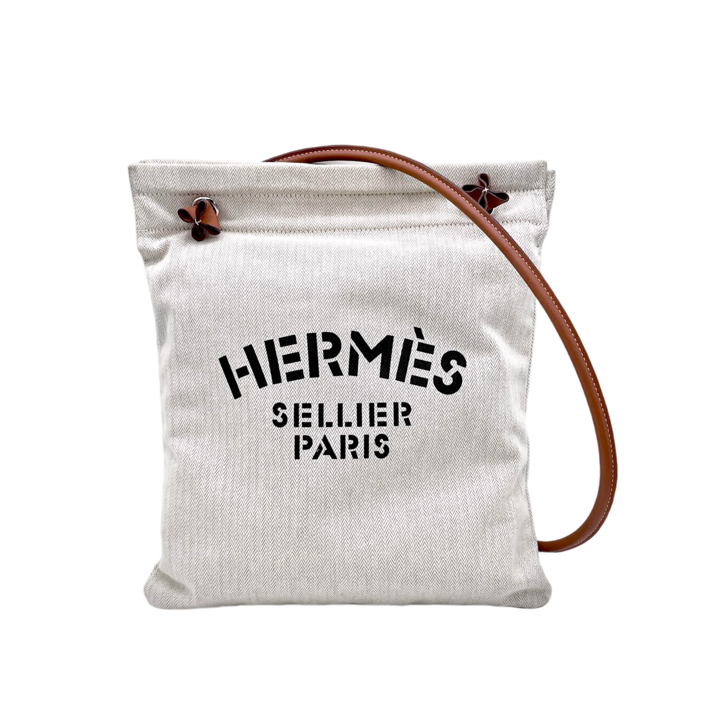 HERMES ｱﾘｰﾇMM ｷｬﾝﾊﾞｽ ｼｮﾙﾀﾞｰﾊﾞｯｸﾞ