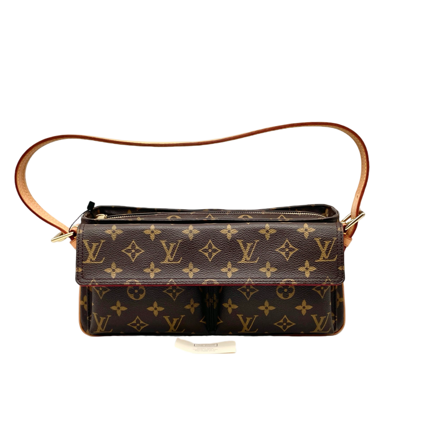 LOUIS VUITTON Monogram Vivasity MM On-Shoulder Bag M51164