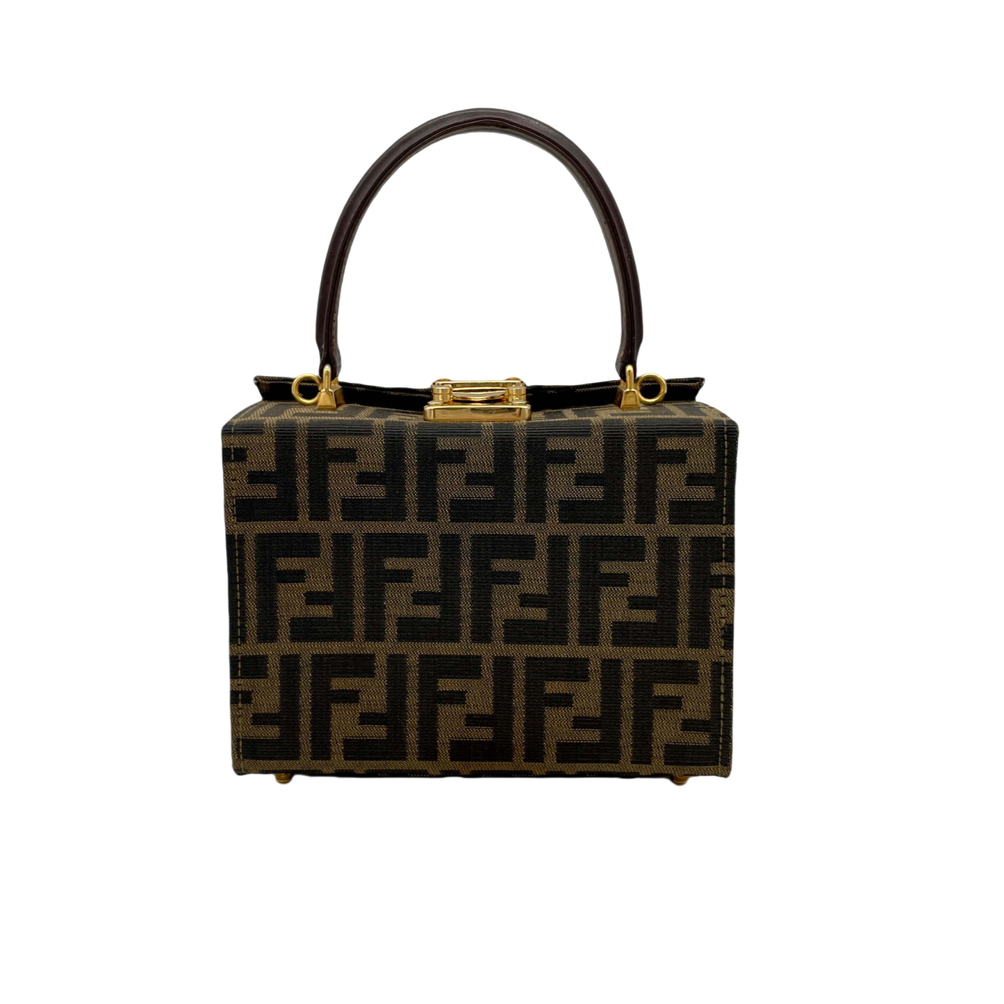 FENDI ZUCCA MINI VANITY HANDBAGS