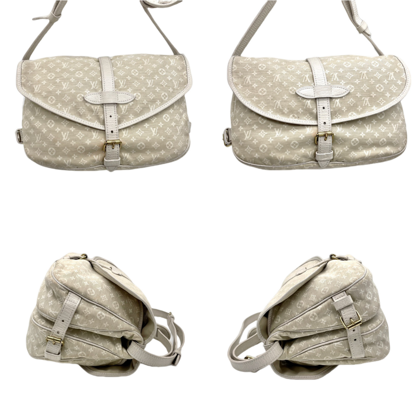 LOUIS VUITTON Monogram Minimalist Saumure Shoulder Bag