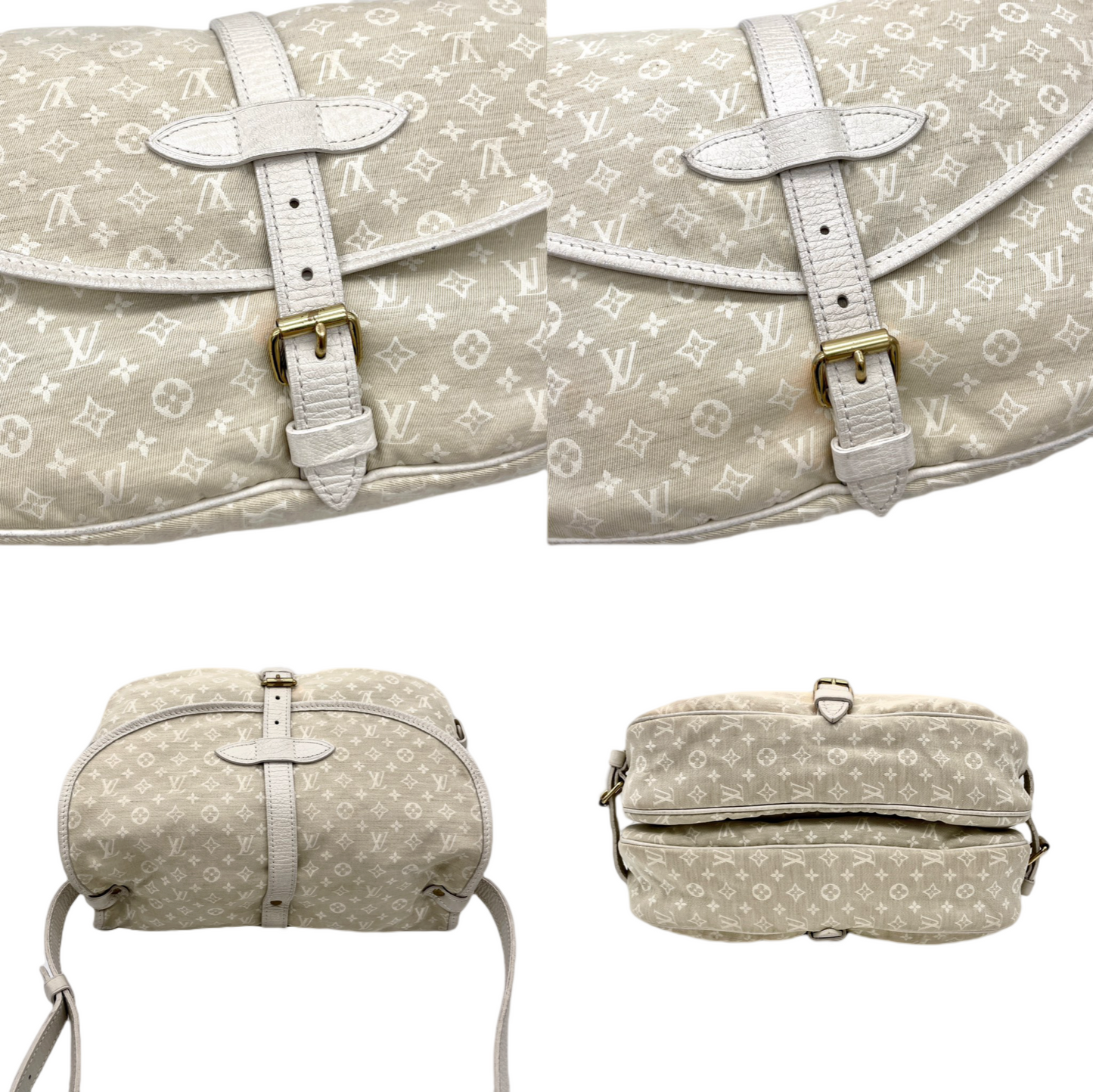 LOUIS VUITTON Monogram Minimalist Saumure Shoulder Bag