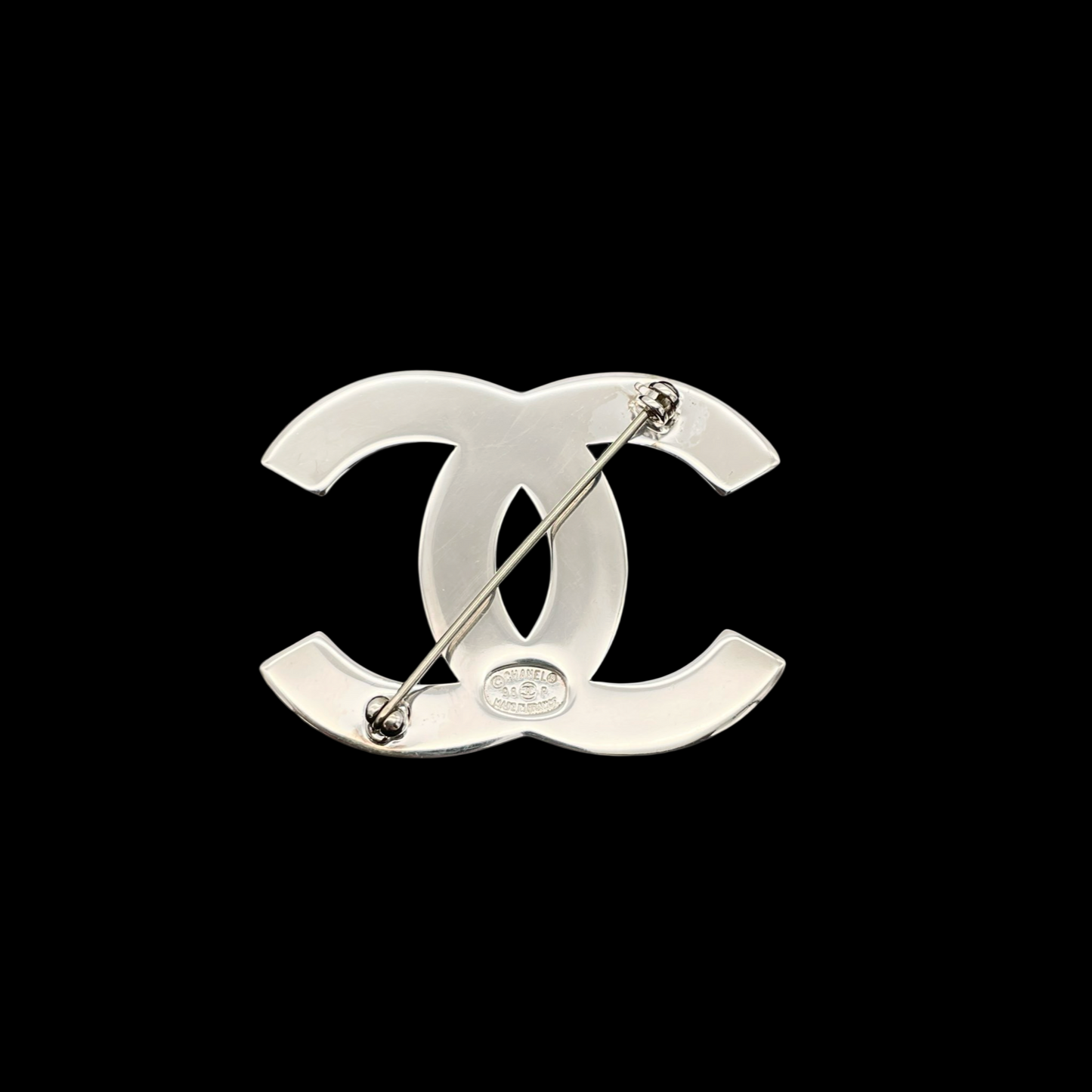 Afar Vintage Pre-owned coco mark CHANEL logo brooch