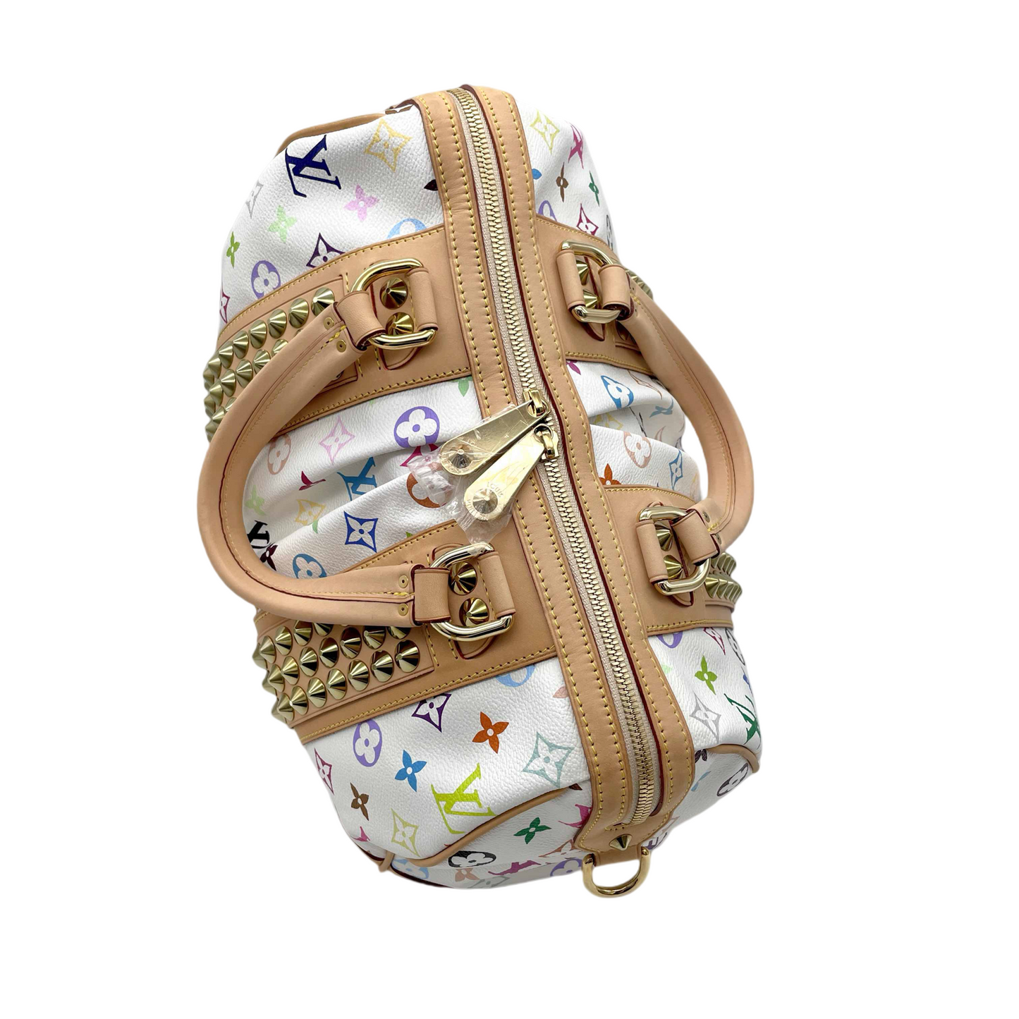 RARE☆☆☆LOUIS VUITTON Monogram Multicolor White Courtney MM M45641