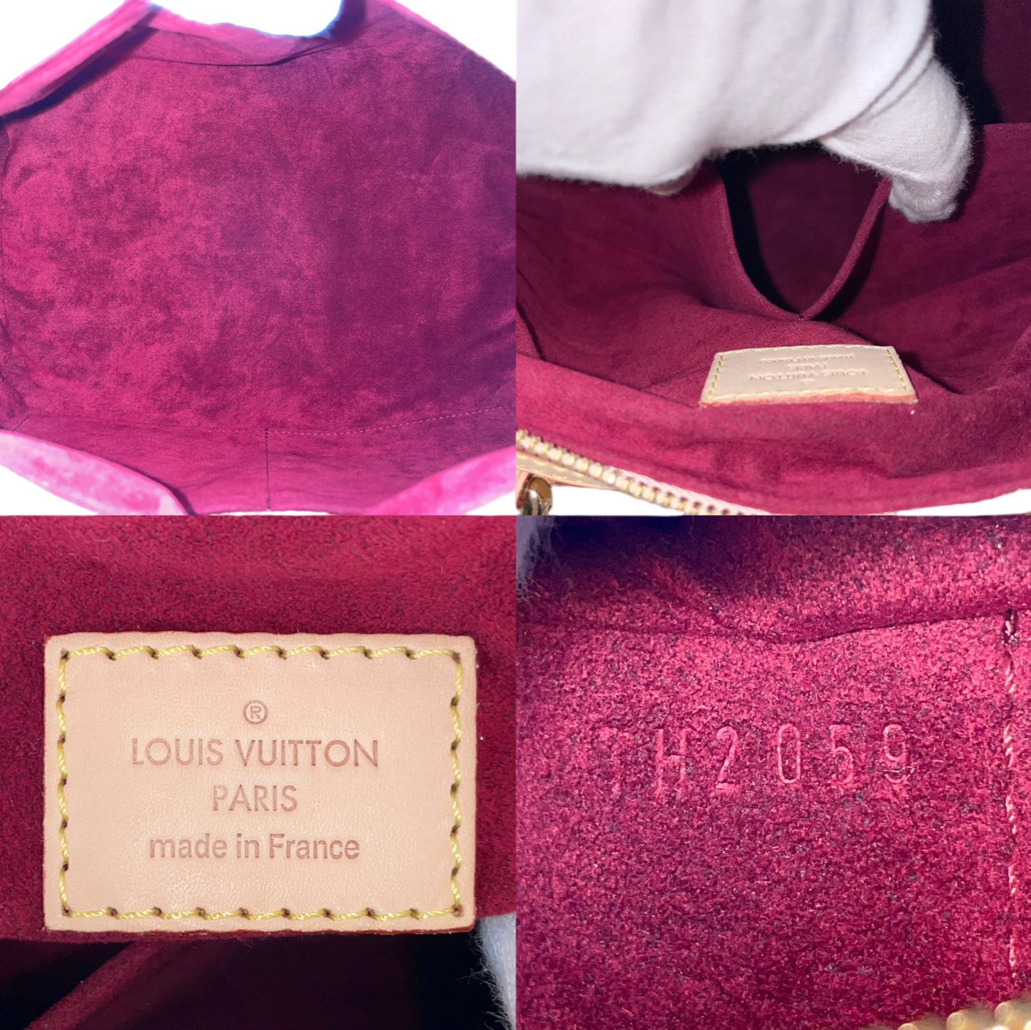 RARE☆☆☆LOUIS VUITTON ﾓﾉｸﾞﾗﾑ･ﾏﾙﾁｶﾗｰ ﾎﾜｲﾄ ｺｰﾄﾆｰ MM M45641