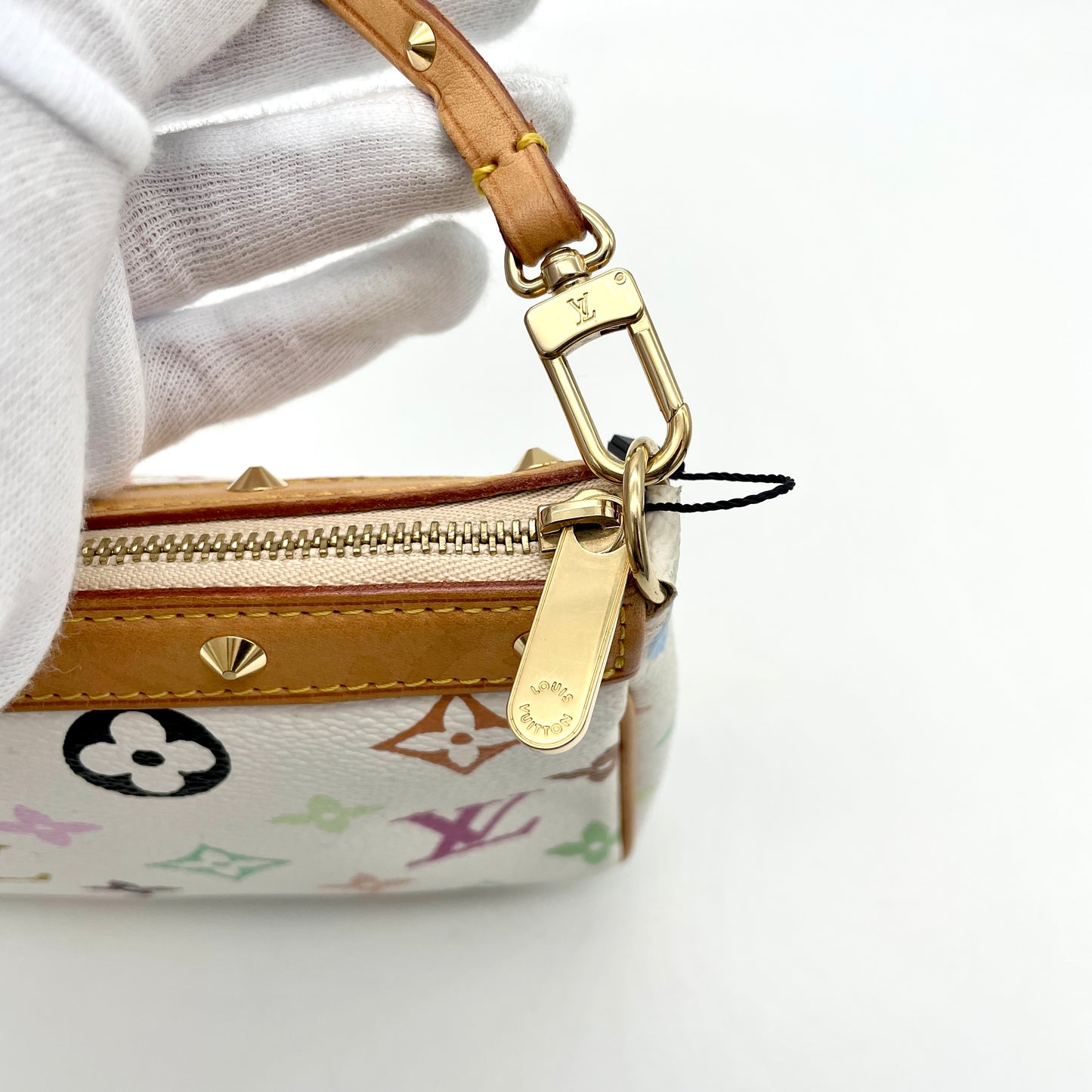 LOUIS VUITTON Monogram Multicolor White Eliza Bronze M40098