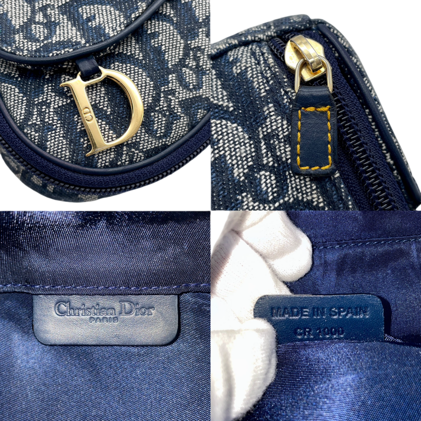 CHRISTIAN DIOR ﾄﾛｯﾀｰ ﾐﾆｻﾄﾞﾙﾎﾟｰﾁ