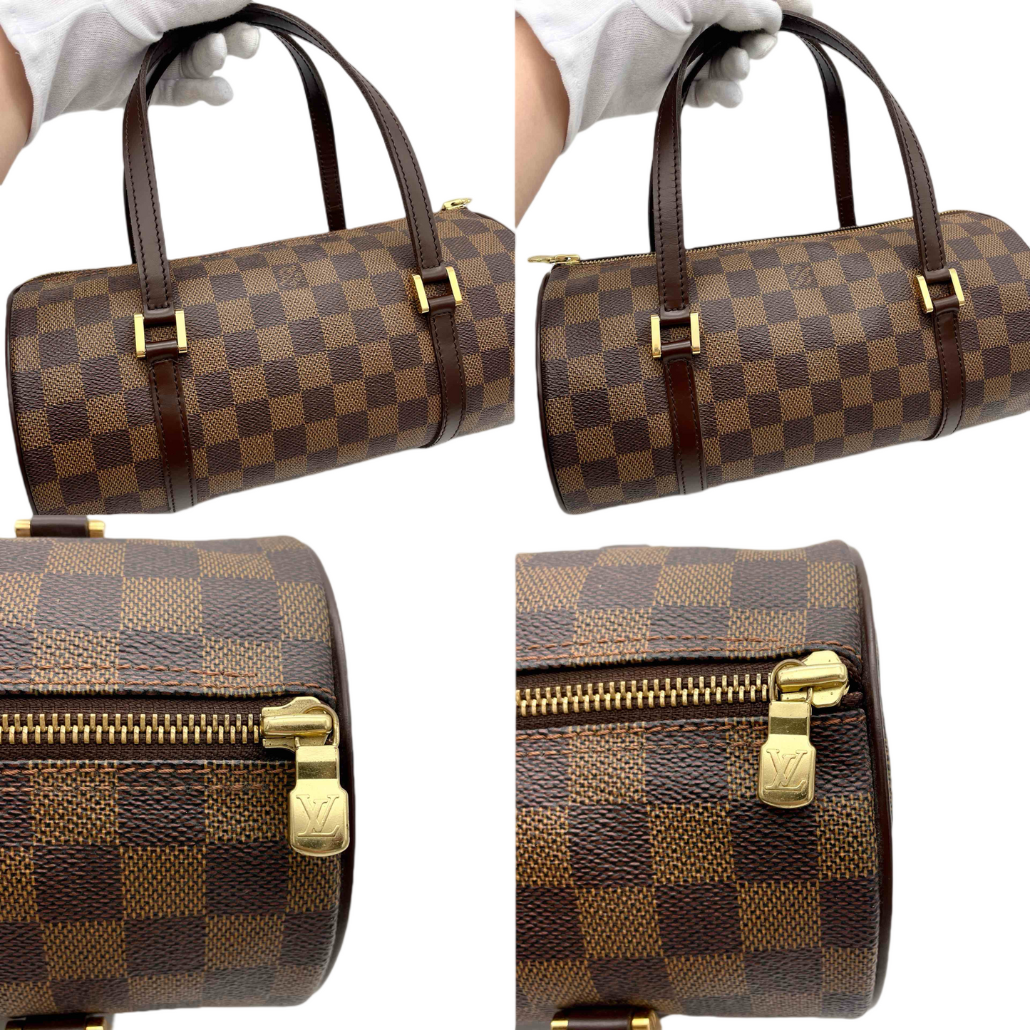 LOUIS VUITTON Damier Papillon PM N51304