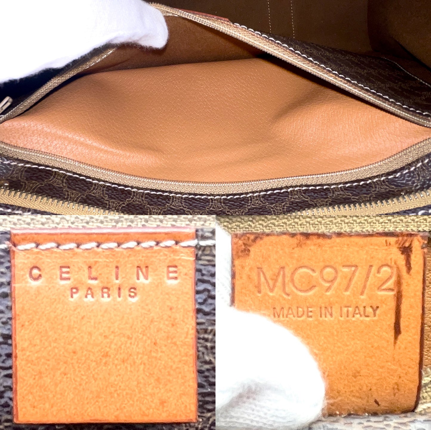 CELINE ﾏｶﾀﾞﾑ PVCﾄｰﾄﾊﾞｯｸﾞ