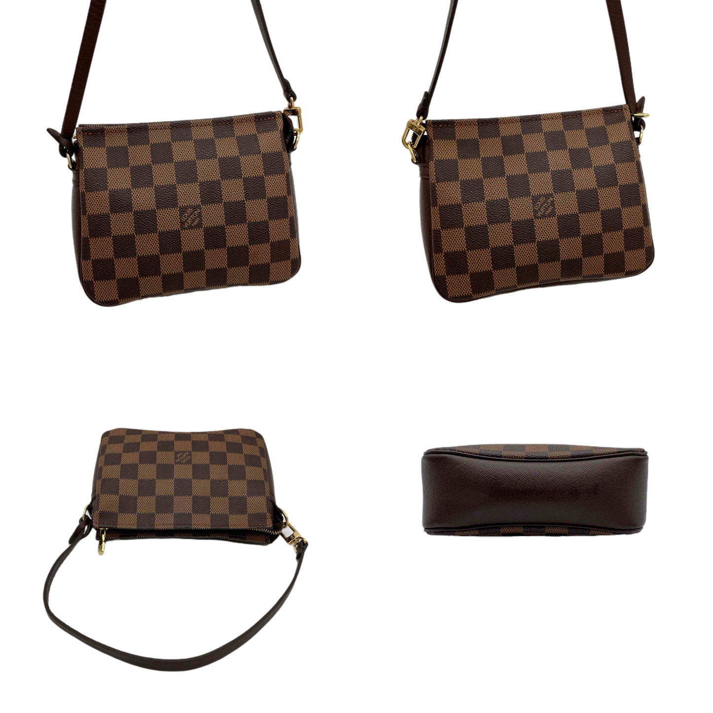 LOUIS VUITTON Damier Trues Makeup Handbag N51982