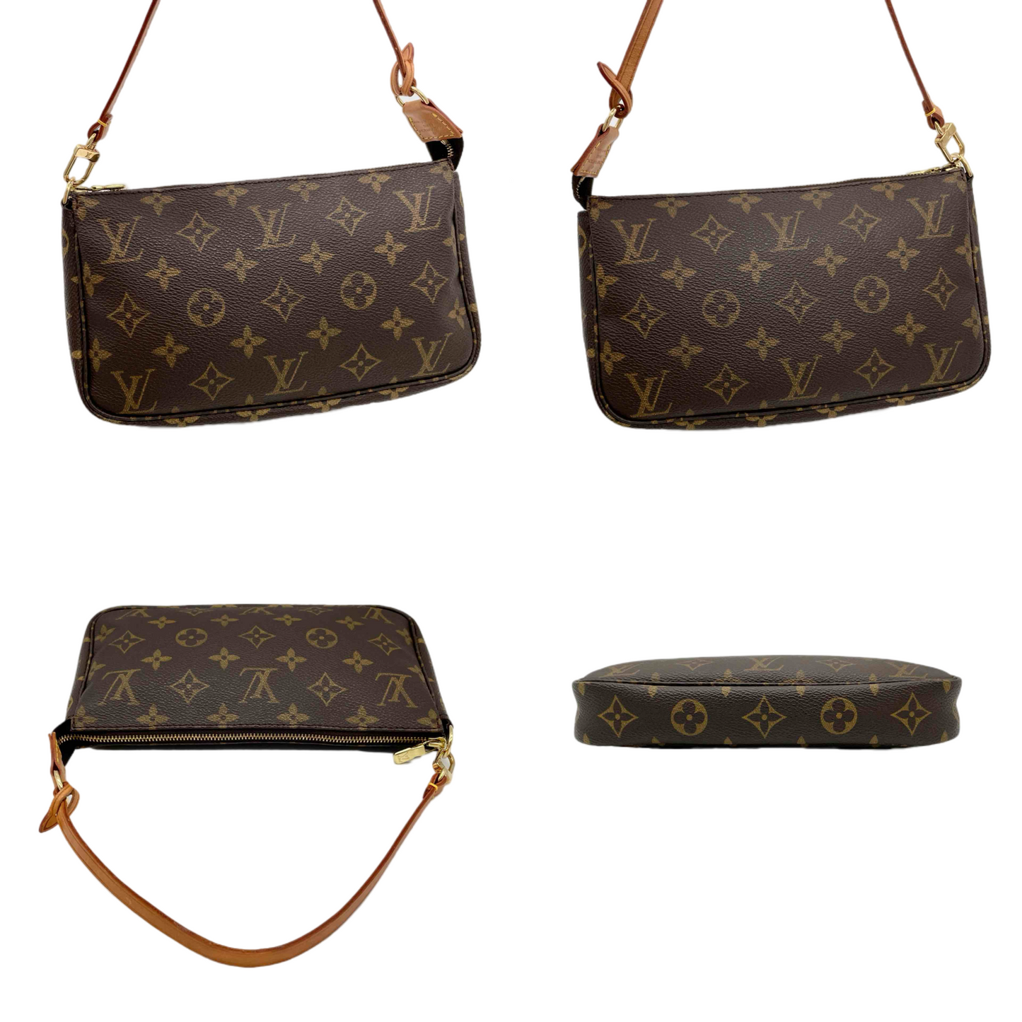 LOUIS VUITTON Monogram Pochette Accessory M51980