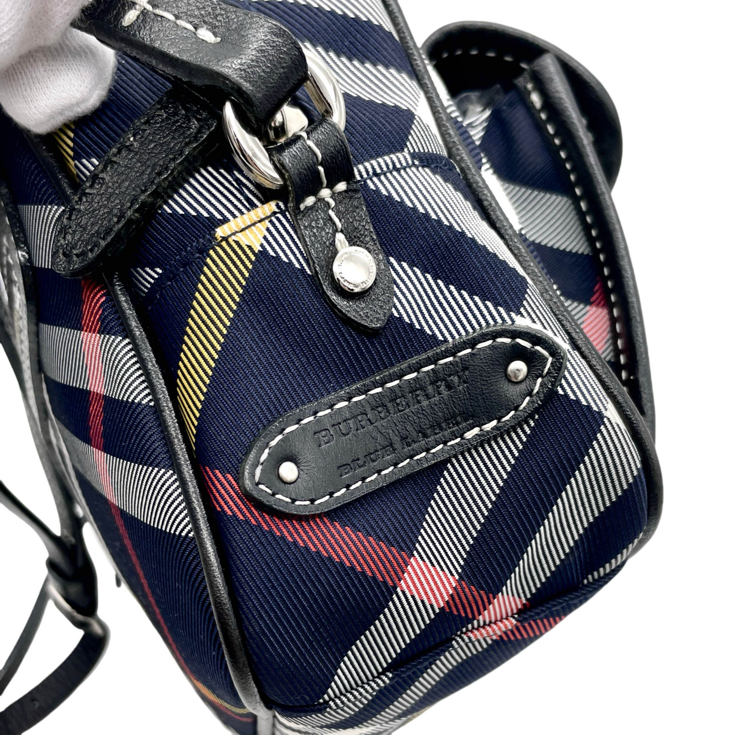 BURBERRY Checkered Shoulder Bag