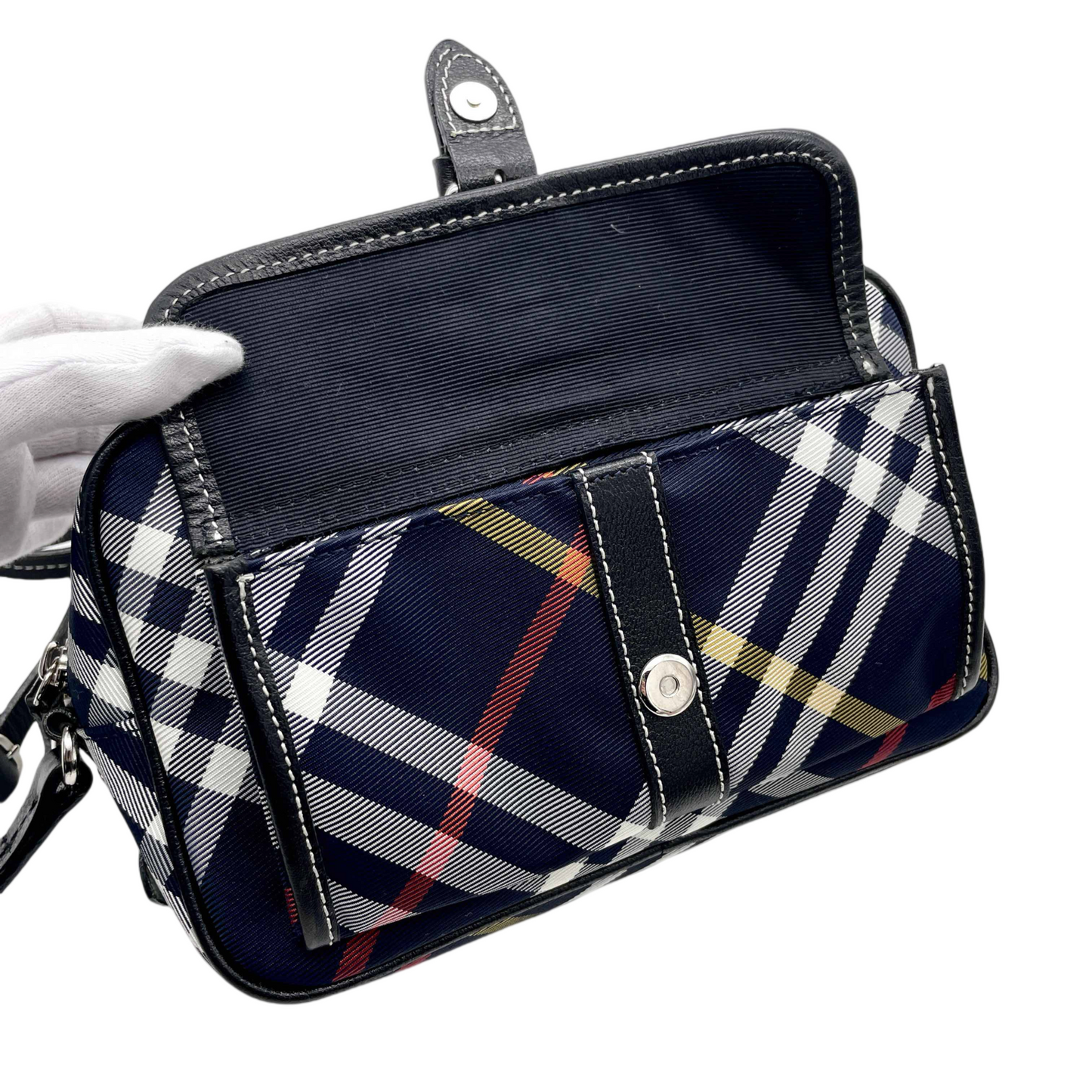 BURBERRY Checkered Shoulder Bag