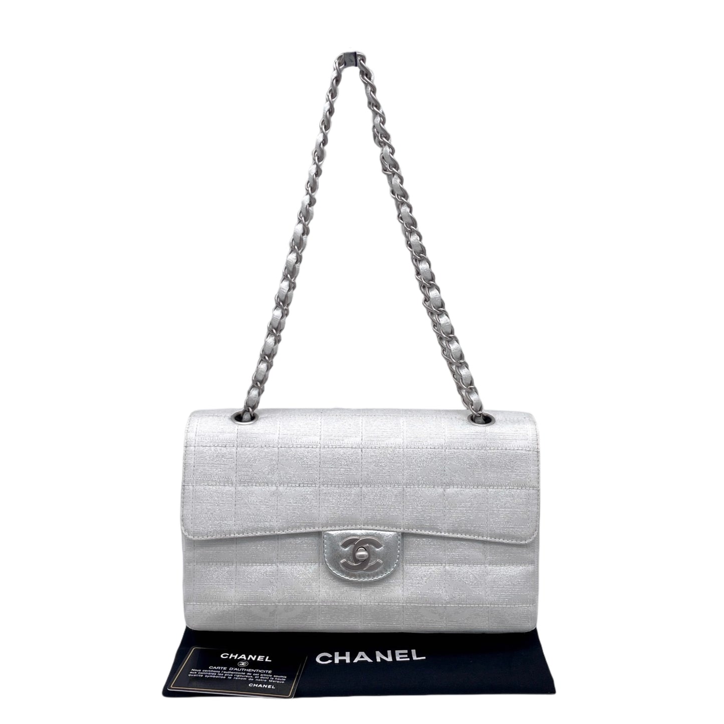 RARE☆☆☆CHANEL ﾆｭｰﾄﾗﾍﾞﾙﾗｲﾝ ﾀﾞﾌﾞﾙ ﾁｪｰﾝｼｮﾙﾀﾞｰ ｼﾝｸﾞﾙﾌﾗｯﾌﾟﾊﾞｯｸﾞ