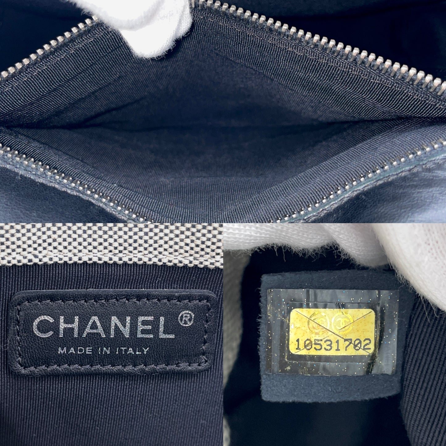 CHANEL Camellia Coco Mark No.5 Chain Tote Bag