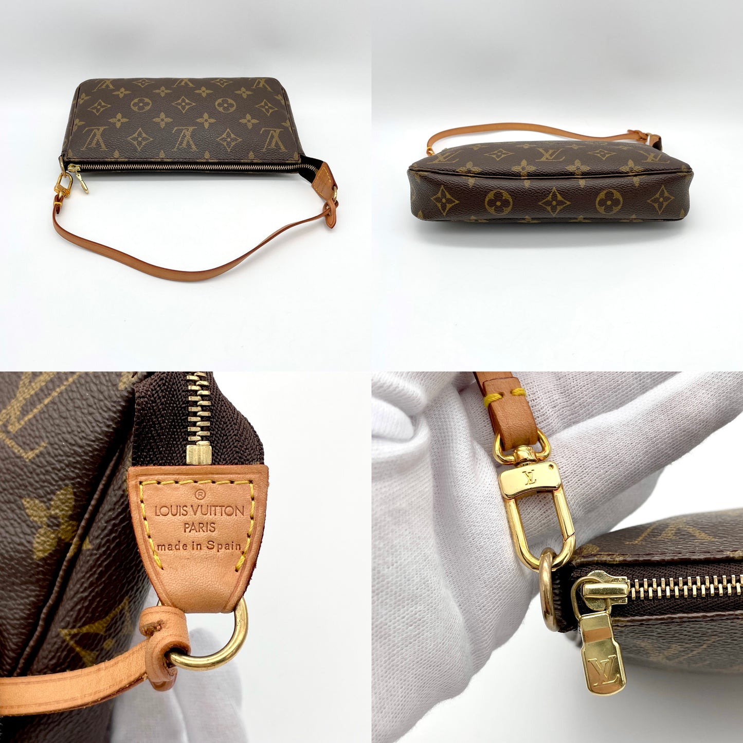 AUTH Pre-owned LOUIS VUITTON ﾓﾉｸﾞﾗﾑ ﾎﾟｼｪｯﾄ･ｱｸｾｿﾜｰﾙ M51980