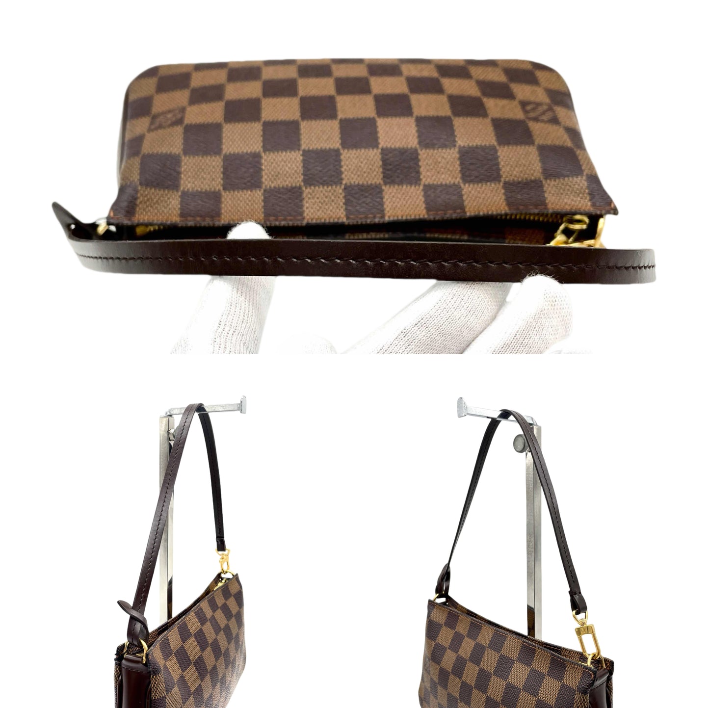 LOUIS VUITTON Damier Navona Accessory Pouch N51983