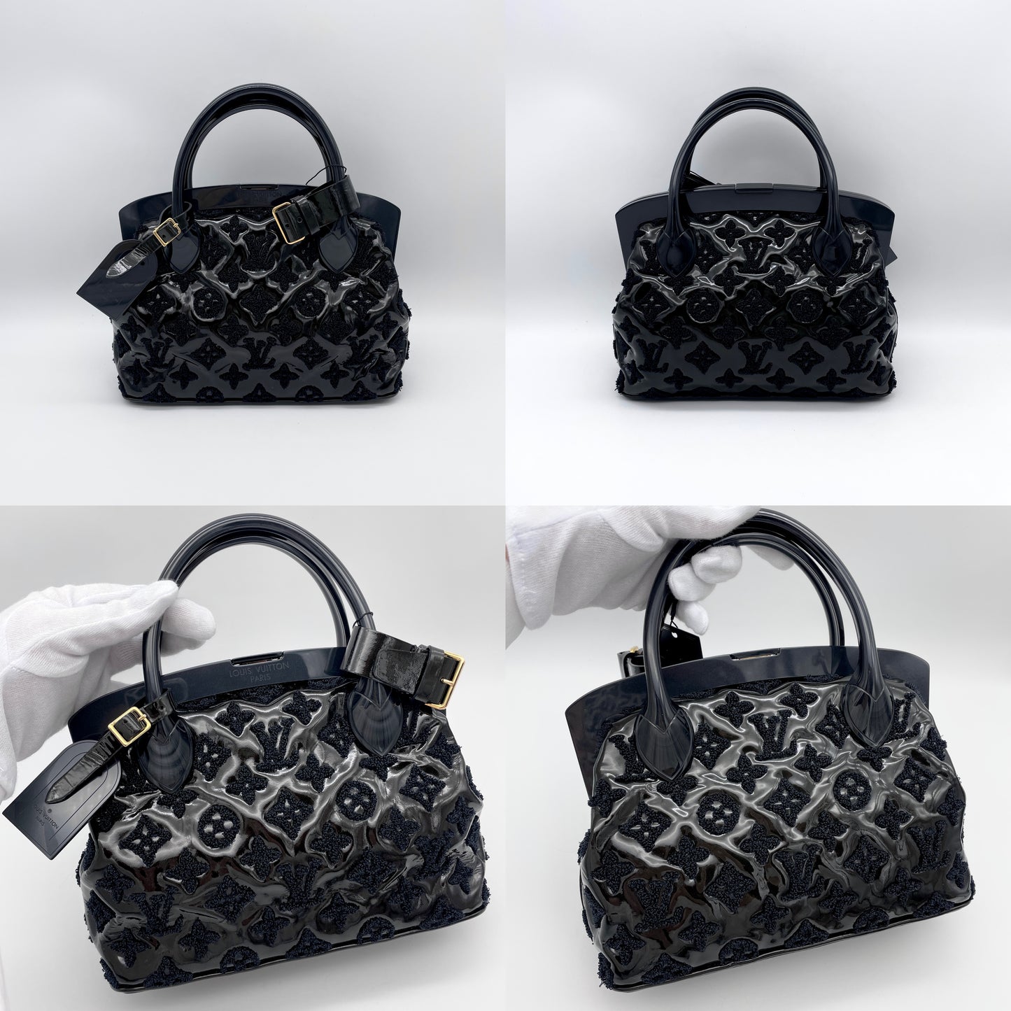 RARE☆☆☆☆☆LOUIS VUITTON 2012FWｺﾚｸｼｮﾝ ﾓﾉｸﾞﾗﾑ ﾌｧｯｼﾈｲｼｮﾝ ﾛｯｸｲｯﾄBB ﾌﾞｰｸﾚｯﾄ M40699