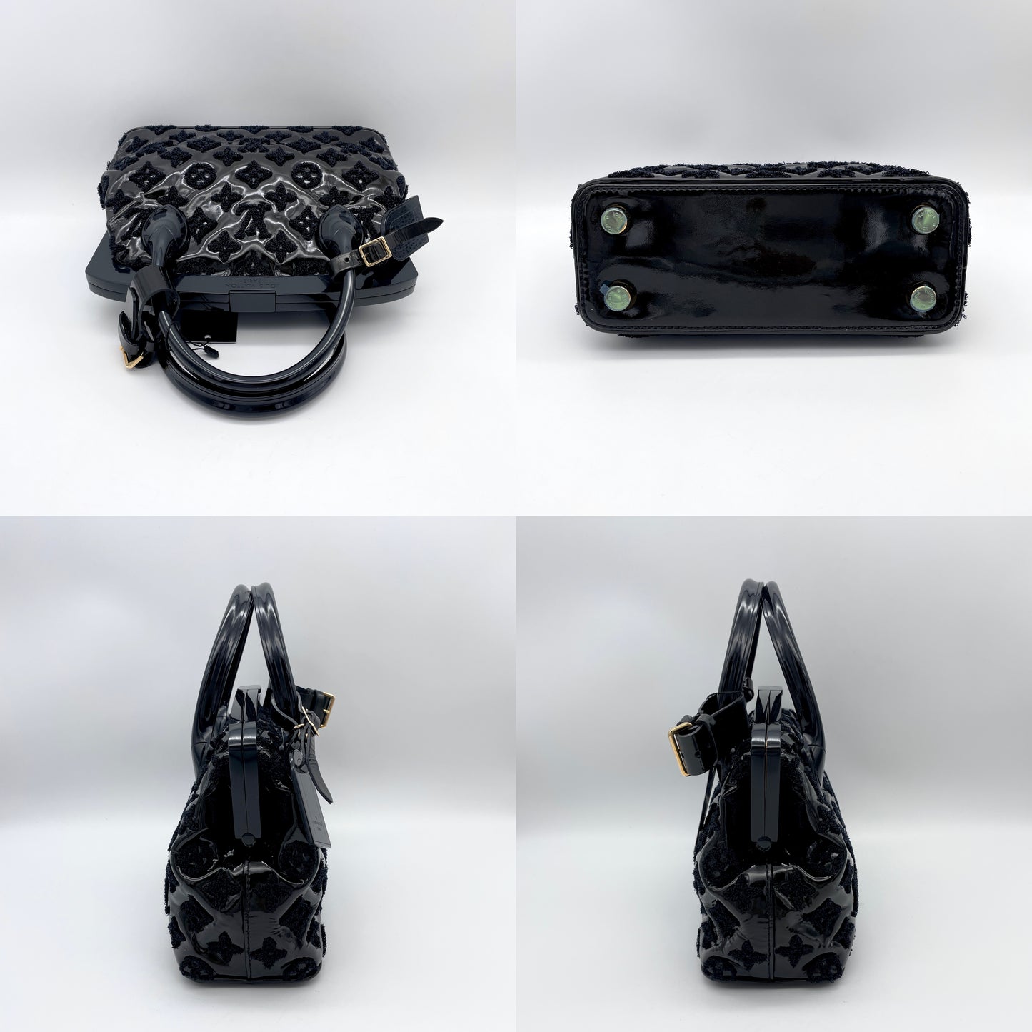 RARE☆☆☆☆☆LOUIS VUITTON 2012FWｺﾚｸｼｮﾝ ﾓﾉｸﾞﾗﾑ ﾌｧｯｼﾈｲｼｮﾝ ﾛｯｸｲｯﾄBB ﾌﾞｰｸﾚｯﾄ M40699