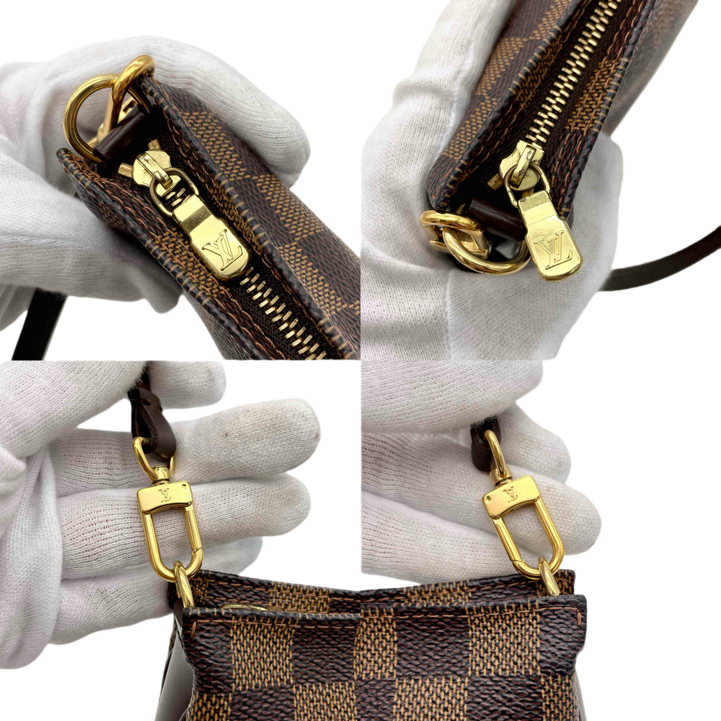 LOUIS VUITTON Damier Navona Accessory Pouch N51983