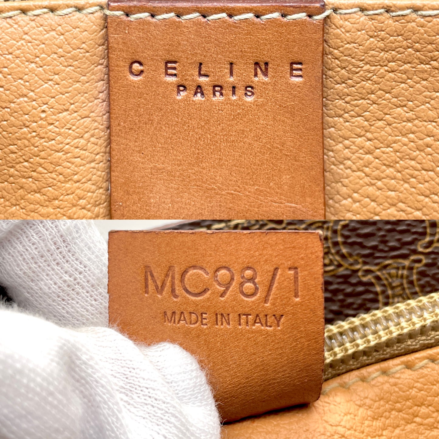 CELINE ﾏｶﾀﾞﾑ ﾛﾝｸﾞｼｮﾙﾀﾞｰ ﾄｰﾄﾊﾞｯｸﾞ