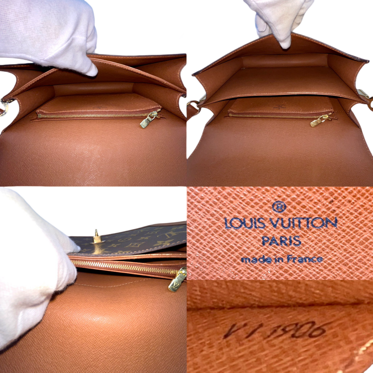 LOUIS VUITTON Monogram Raspail shoulder bag