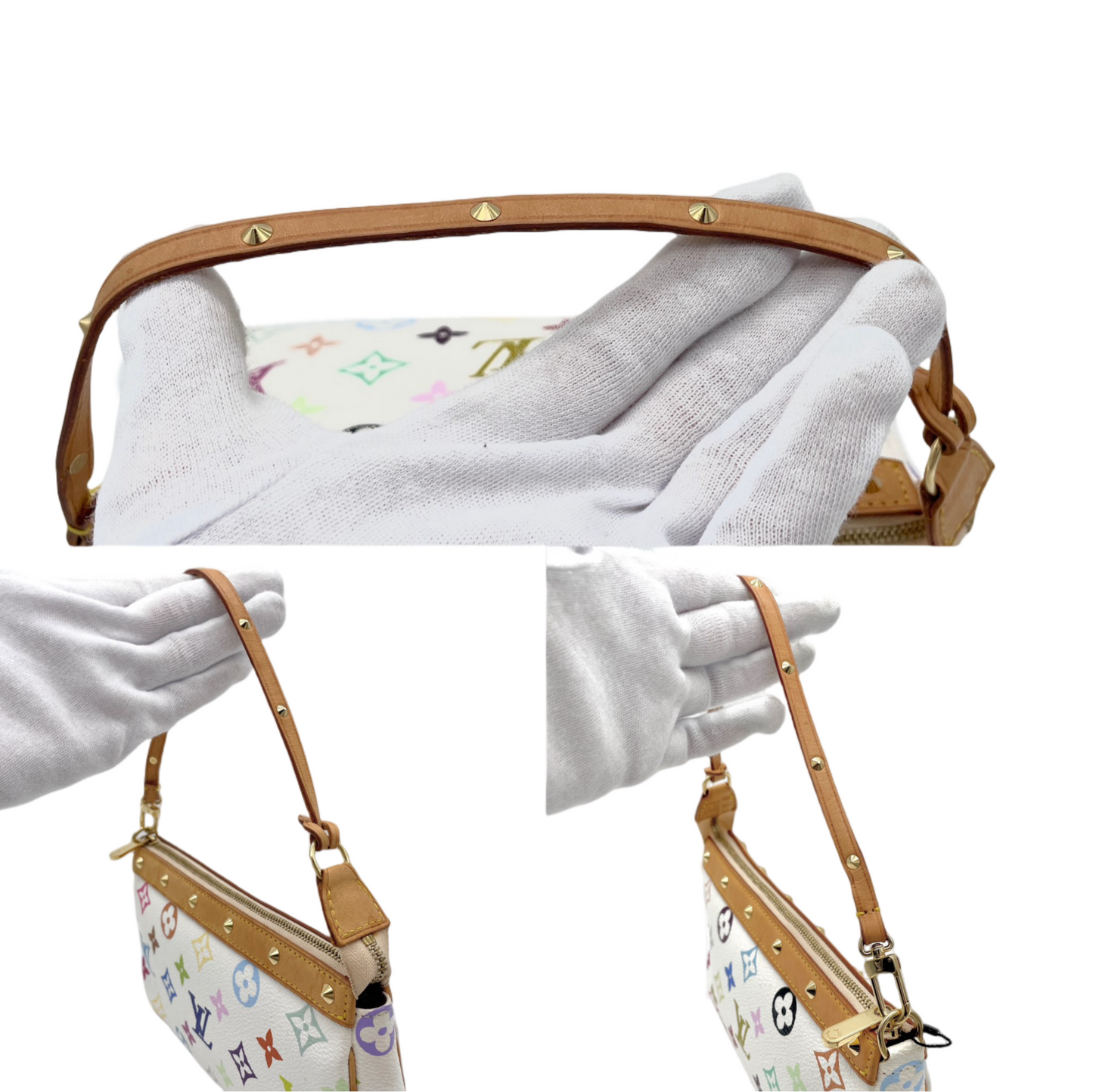 LOUIS VUITTON ﾓﾉｸﾞﾗﾑ ﾏﾙﾁｶﾗｰﾎﾜｲﾄ ｱｸｾｿﾜｰﾙ ﾉﾜｰﾙ M92649