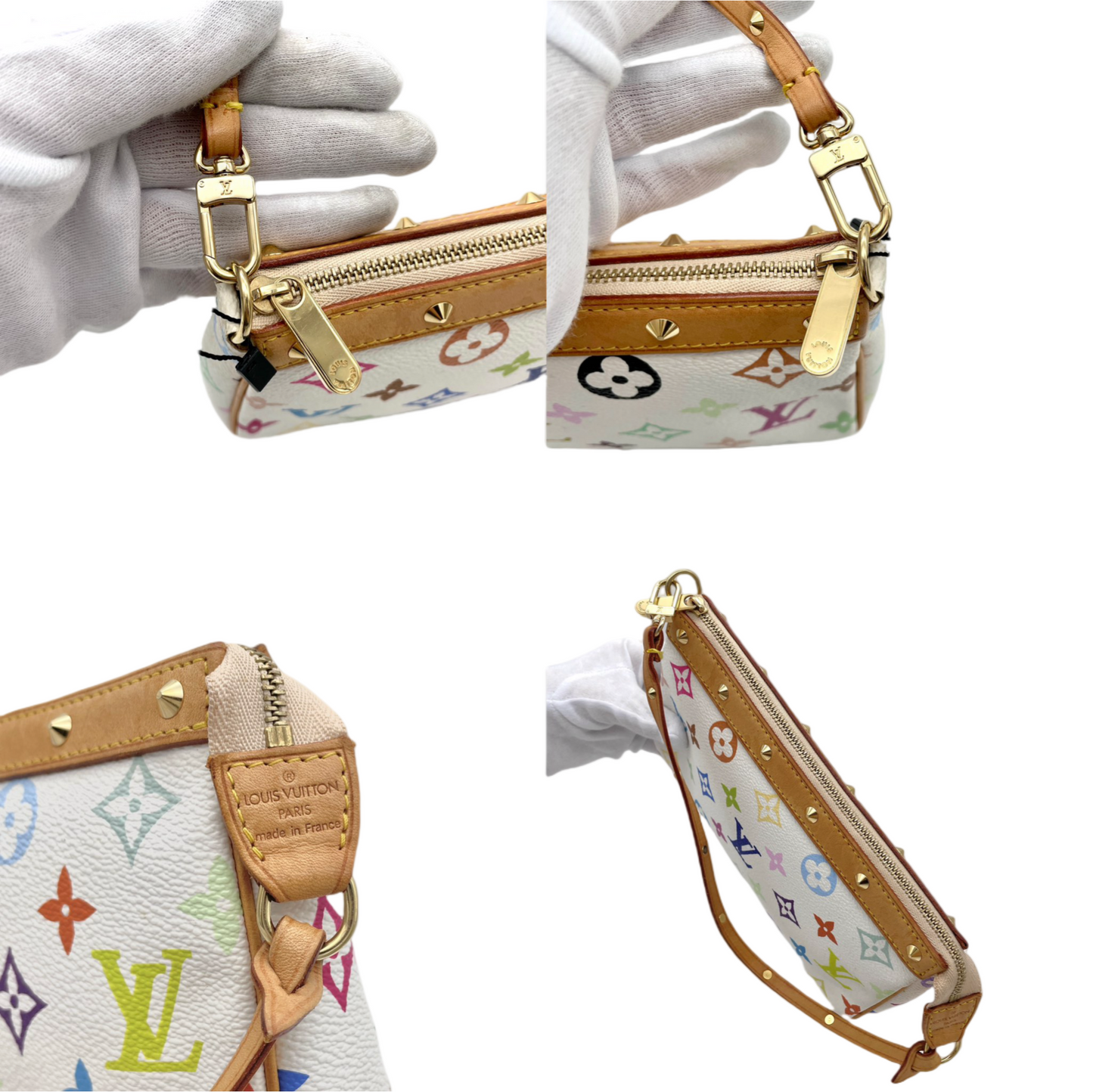 LOUIS VUITTON ﾓﾉｸﾞﾗﾑ ﾏﾙﾁｶﾗｰﾎﾜｲﾄ ｱｸｾｿﾜｰﾙ ﾉﾜｰﾙ M92649