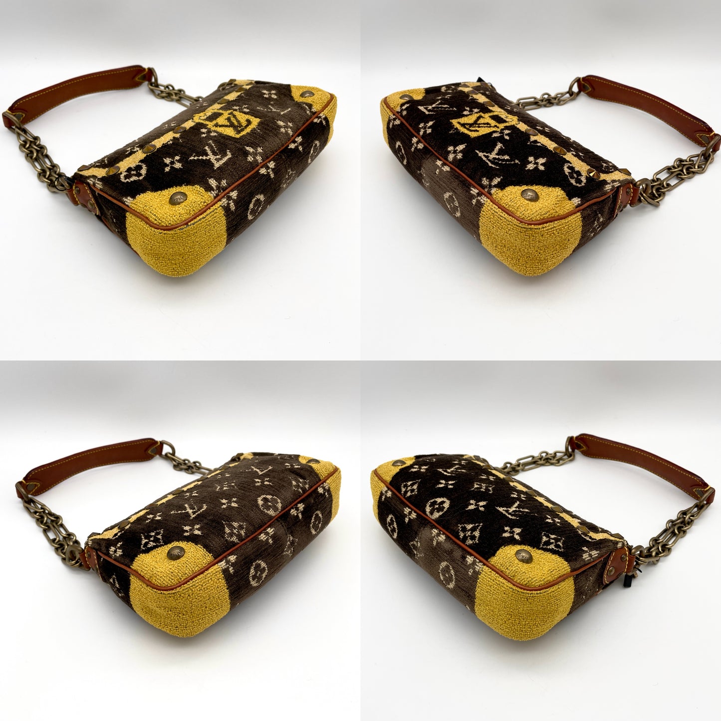 RARE☆☆☆☆LOUIS VUITTON 04年秋冬ｺﾚｸｼｮﾝ ﾄﾛﾝﾌﾟｲﾕﾎﾟｼｪｯﾄｱｸｾｿﾜｰﾙM92710