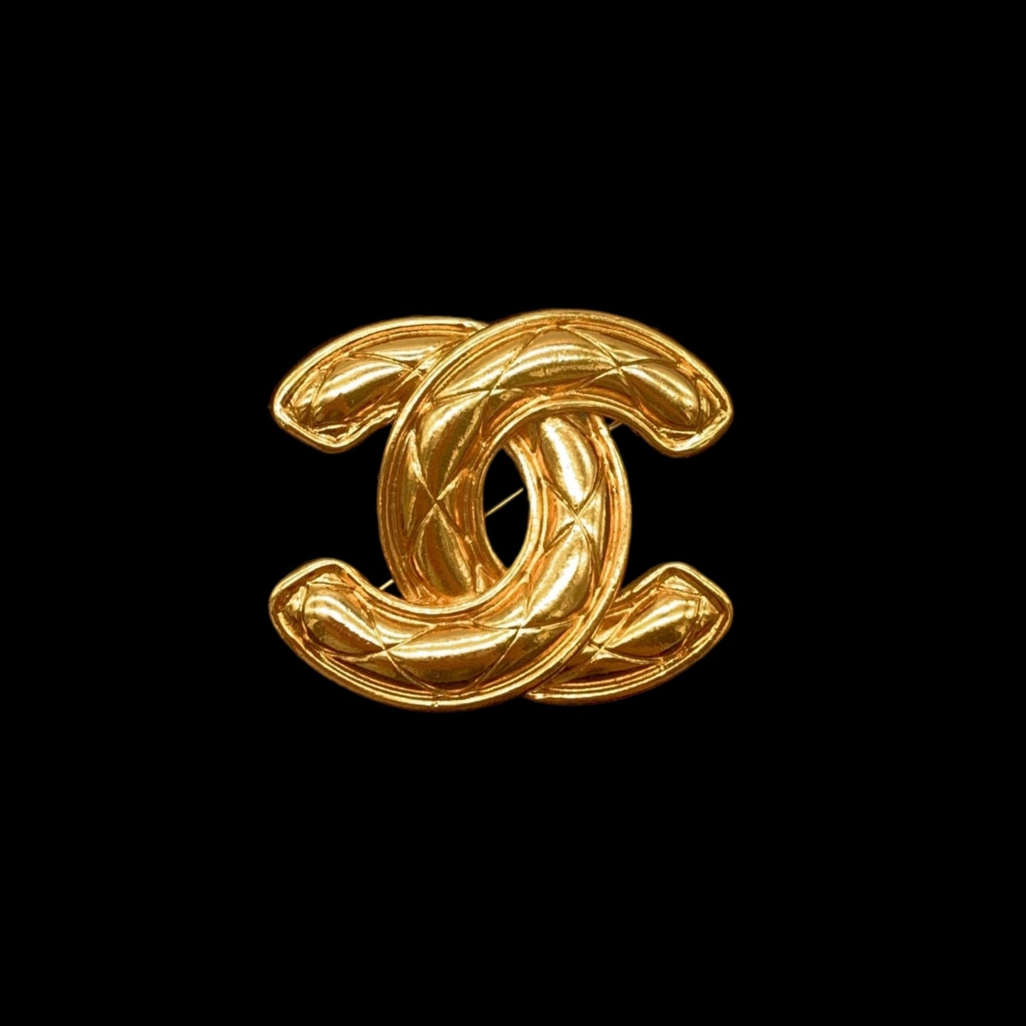 Afar Vintage Pre-owned CHANEL coco mark sun emblem brooch