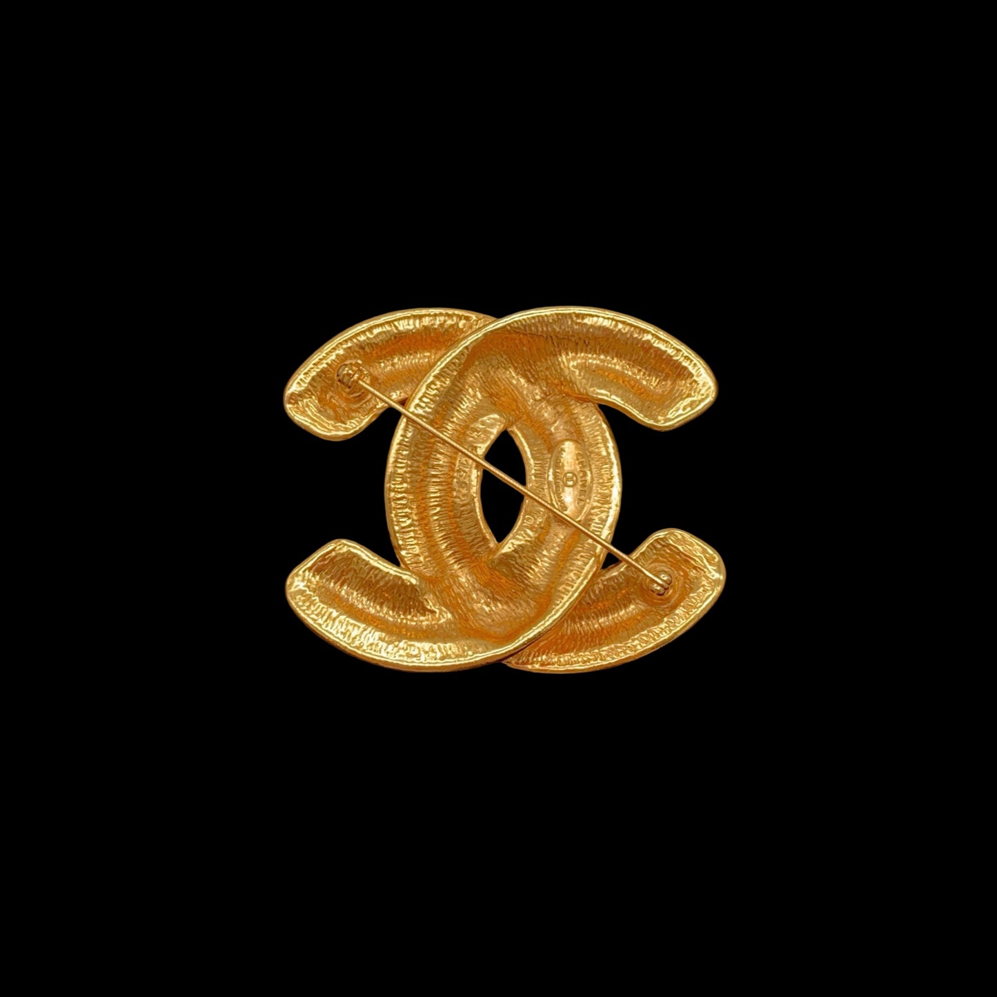 Afar Vintage Pre-owned CHANEL coco mark sun emblem brooch