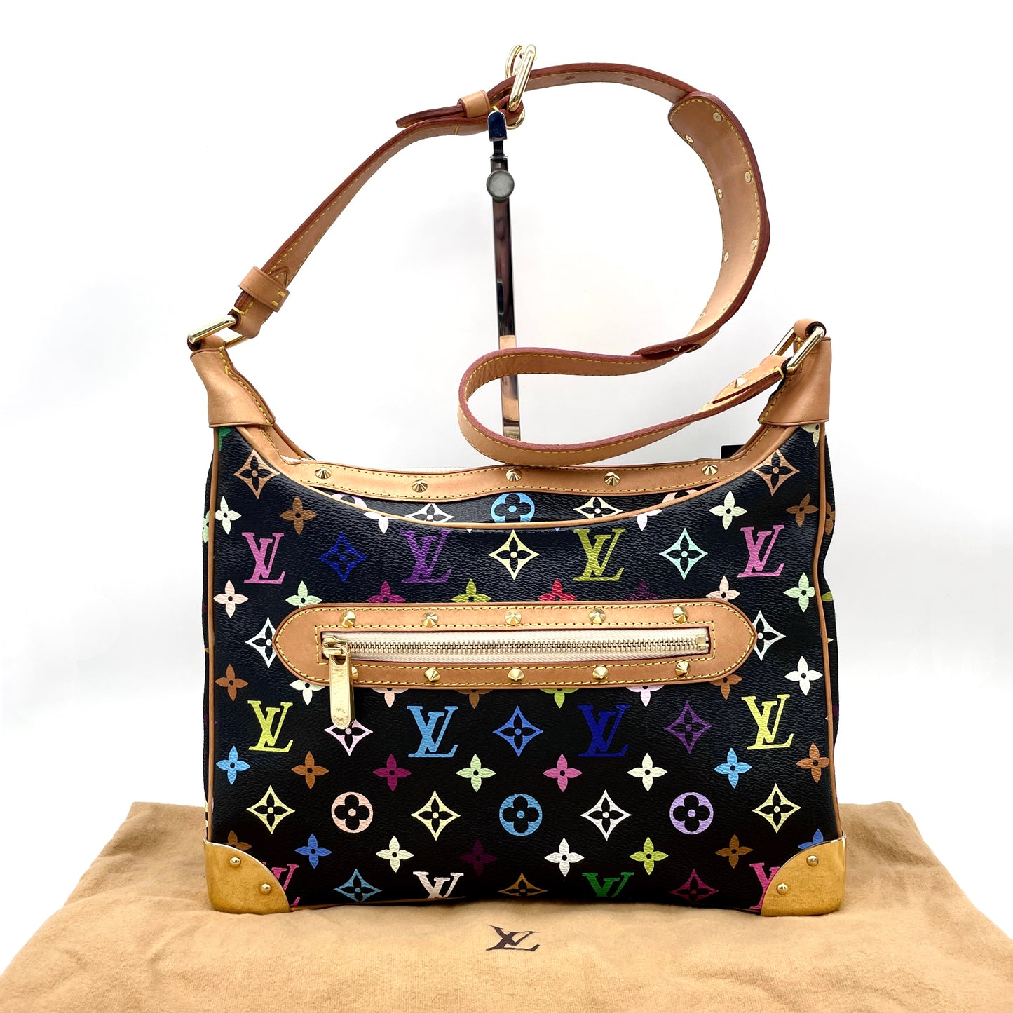 RARE☆☆☆☆LOUIS VUITTON ﾓﾉｸﾞﾗﾑ ﾏﾙﾁｶﾗｰﾌﾞﾗｯｸ ﾌﾞﾛｰﾆｭ ﾉﾜｰﾙ M92638