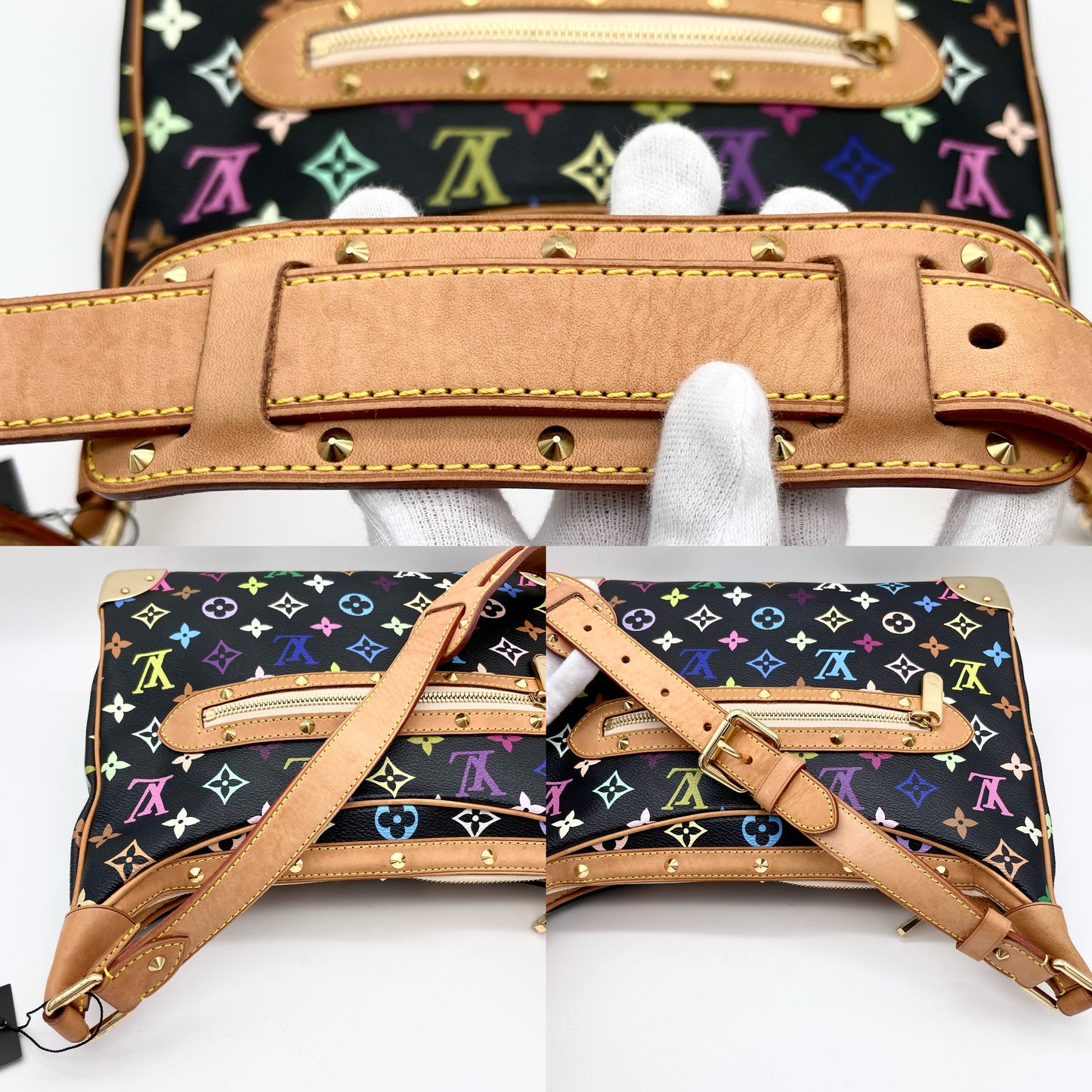 RARE☆☆☆☆LOUIS VUITTON ﾓﾉｸﾞﾗﾑ ﾏﾙﾁｶﾗｰﾌﾞﾗｯｸ ﾌﾞﾛｰﾆｭ ﾉﾜｰﾙ M92638