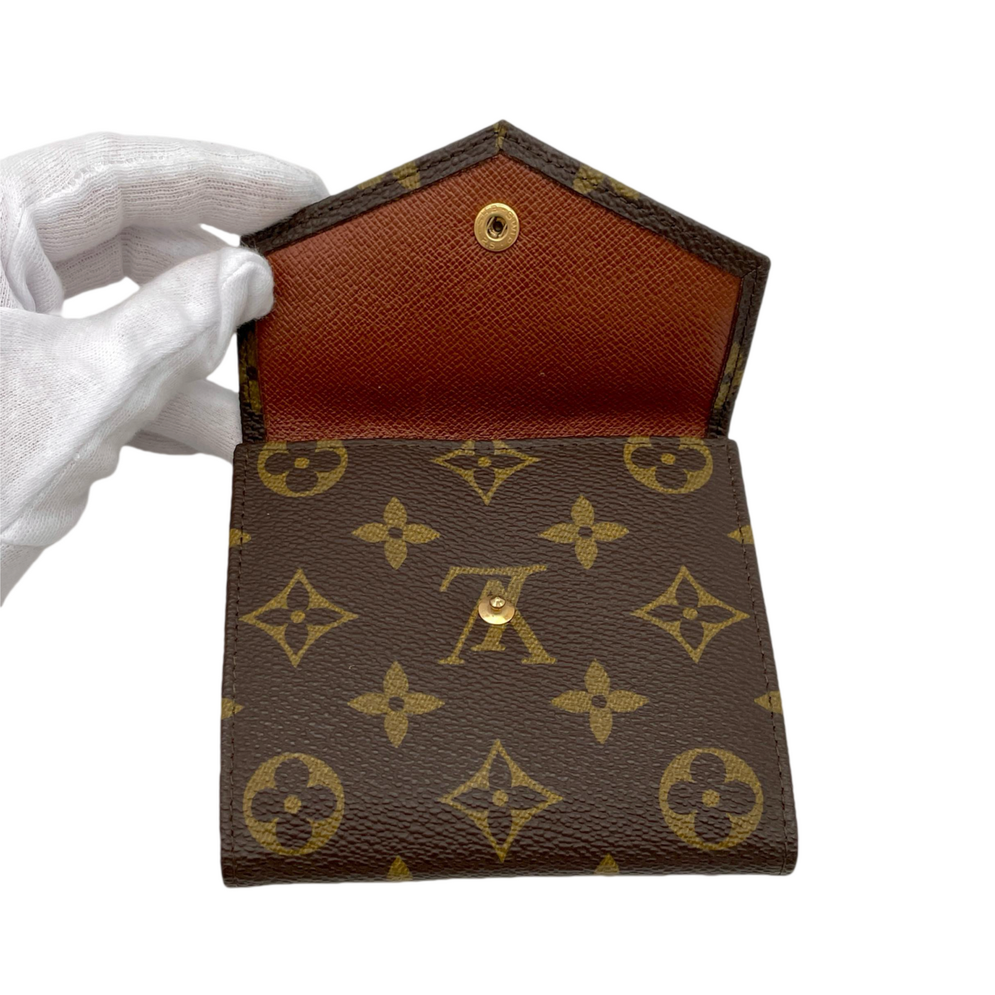 LOUIS VUITTON Monogram Bolt Monet Biet Carte Credit Wallet