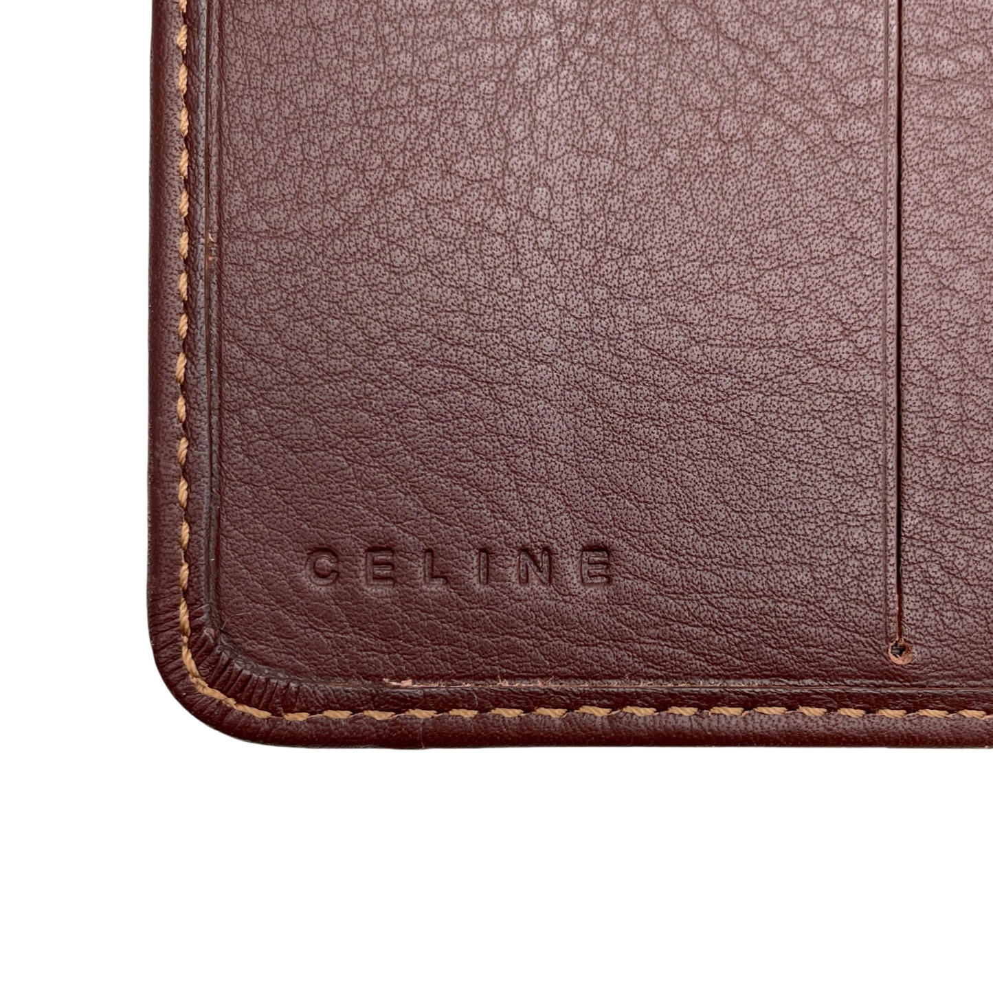 CELINE Macadam Denim Wallet