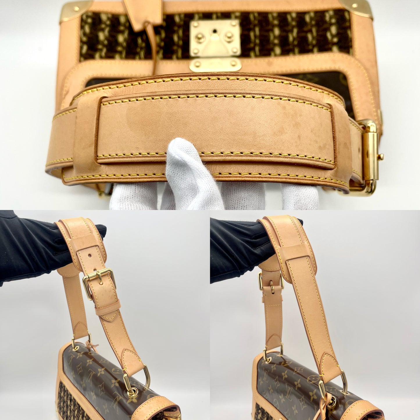 LOUIS VUITTON ﾓﾉｸﾞﾗﾑ ﾂｲｰﾃﾞｨ M92820 数限定0409/1000 2003年秋冬ｺﾚｸｼｮﾝ