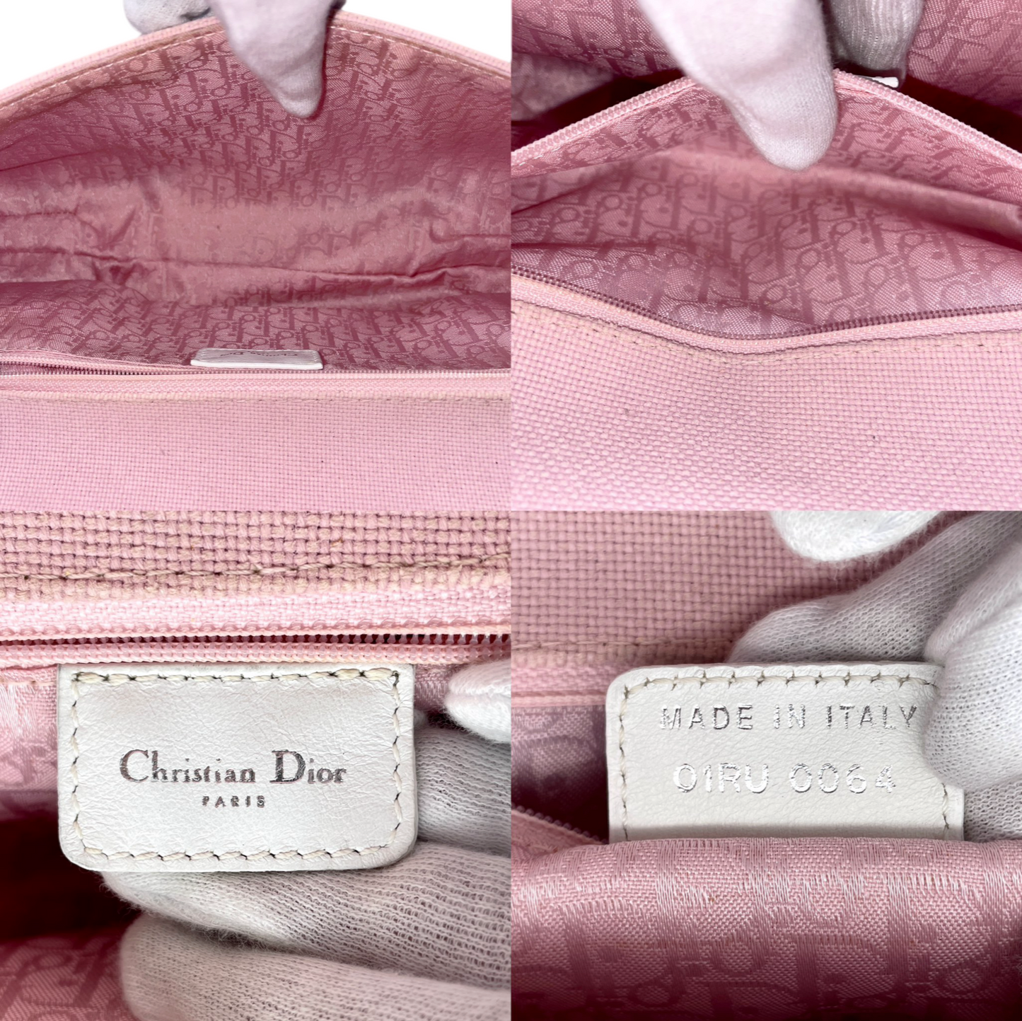 RARE☆☆☆☆☆CHRISTIAN DIOR DIOR Y2K style pink cross body shoulder bag