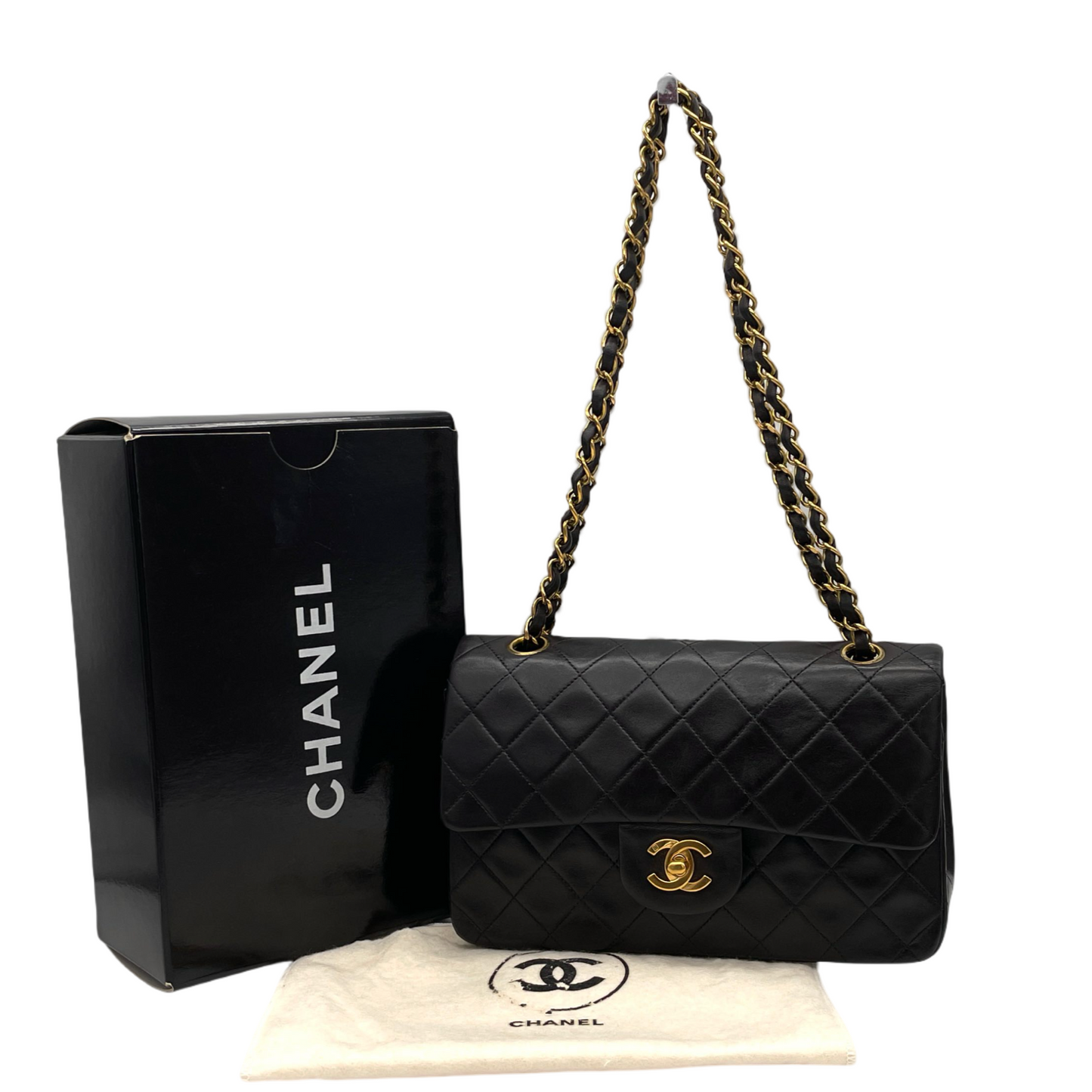 CHANEL Matelasse Classic Flap Chain Shoulder Bag 23