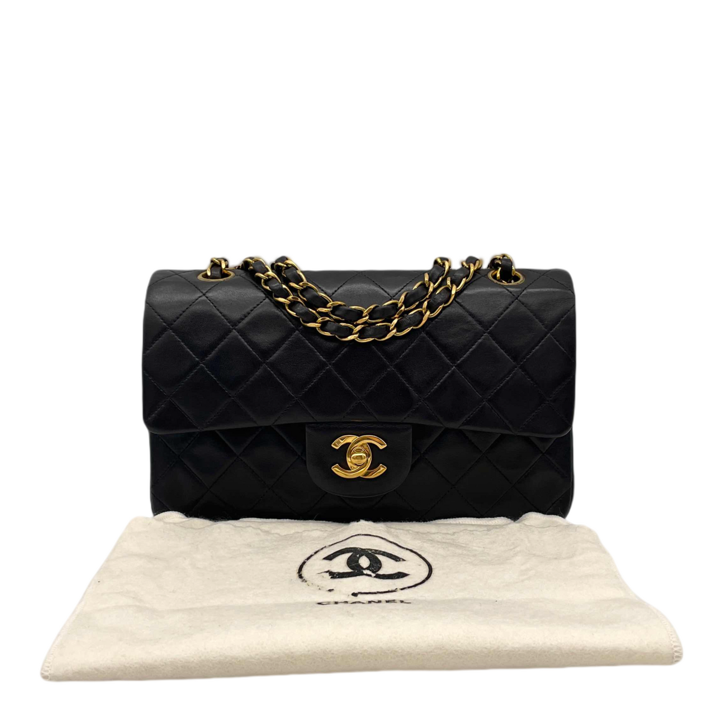 CHANEL Matelasse Classic Flap Chain Shoulder Bag 23